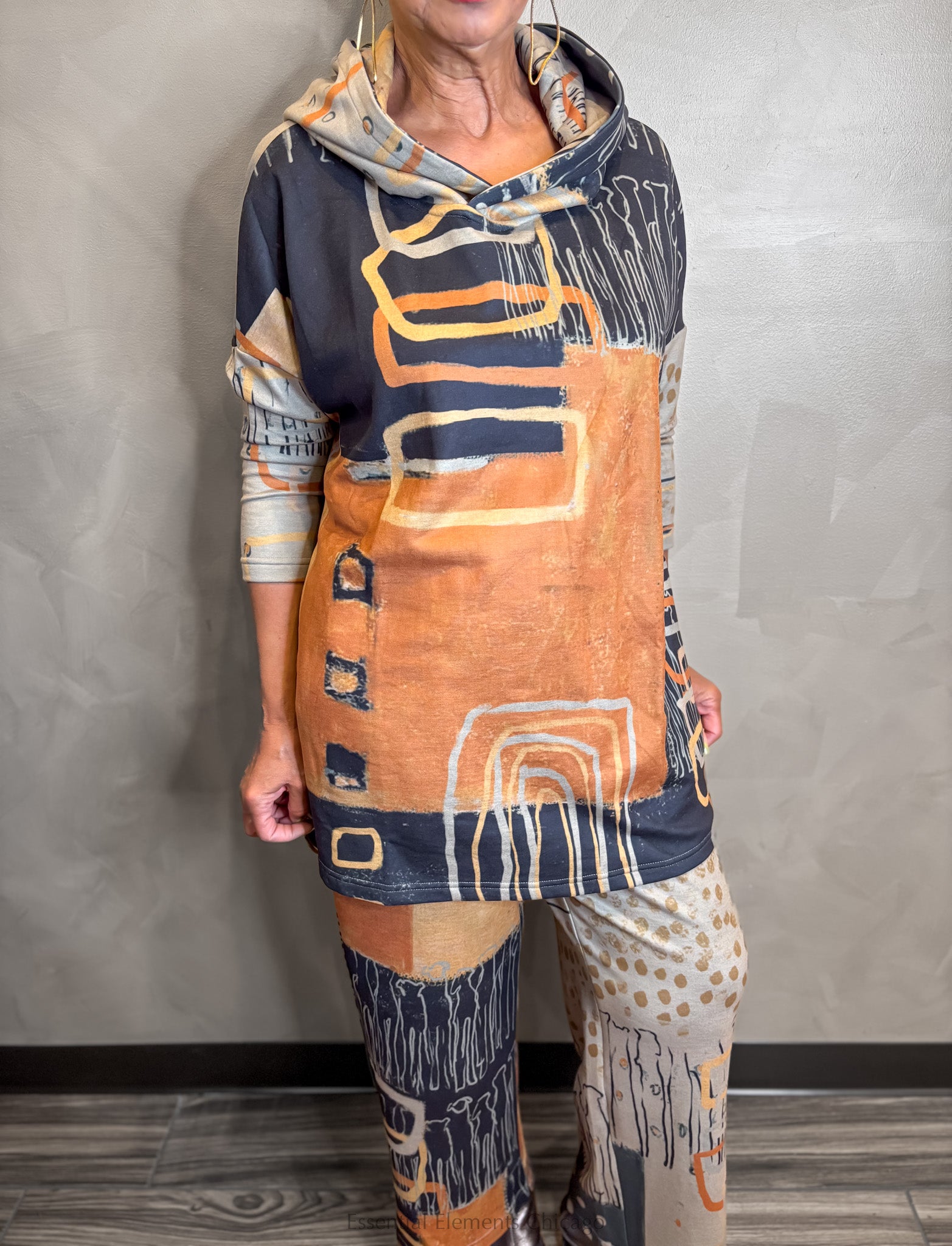 3 Potato Hooded Tunic, Dog