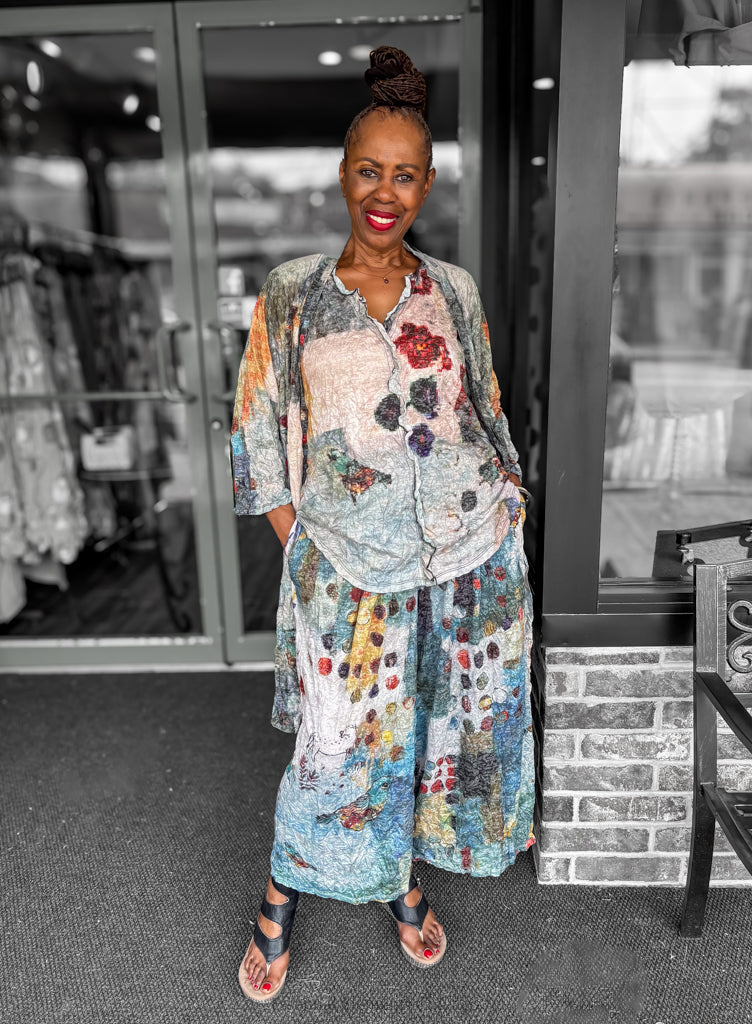 3 Potato Printed Jacket