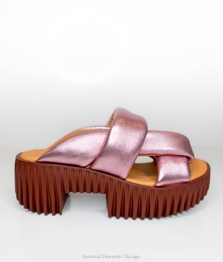 4ccccees Plia Semo Sandal, Pink - Essential Elements Chicago