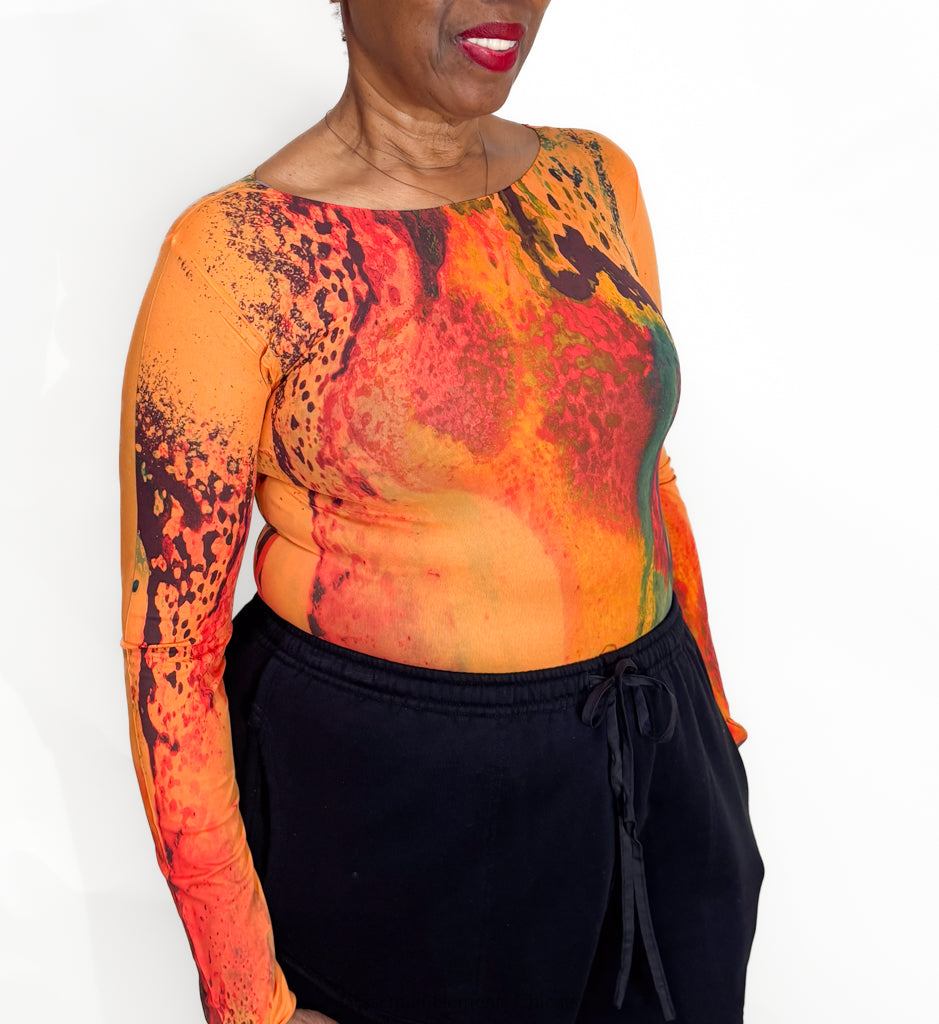 AMB Opalescent Second Skin Top