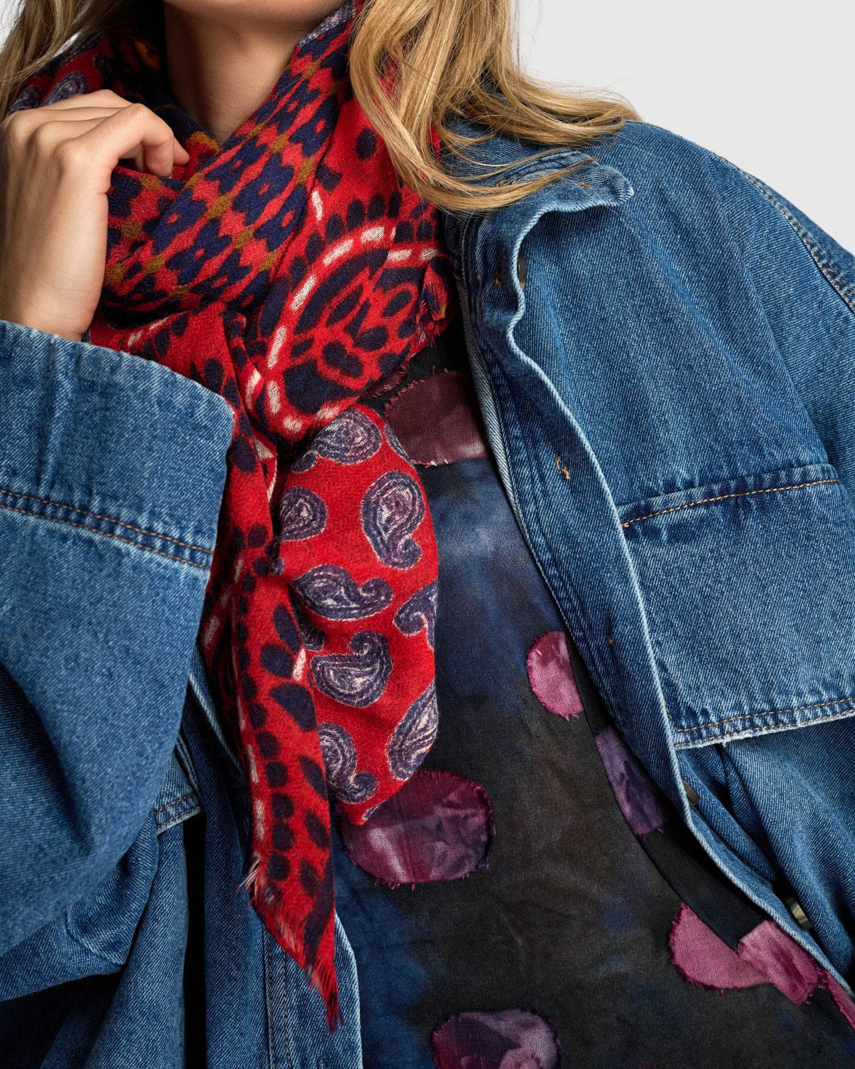 Alembika Paisley Scarf