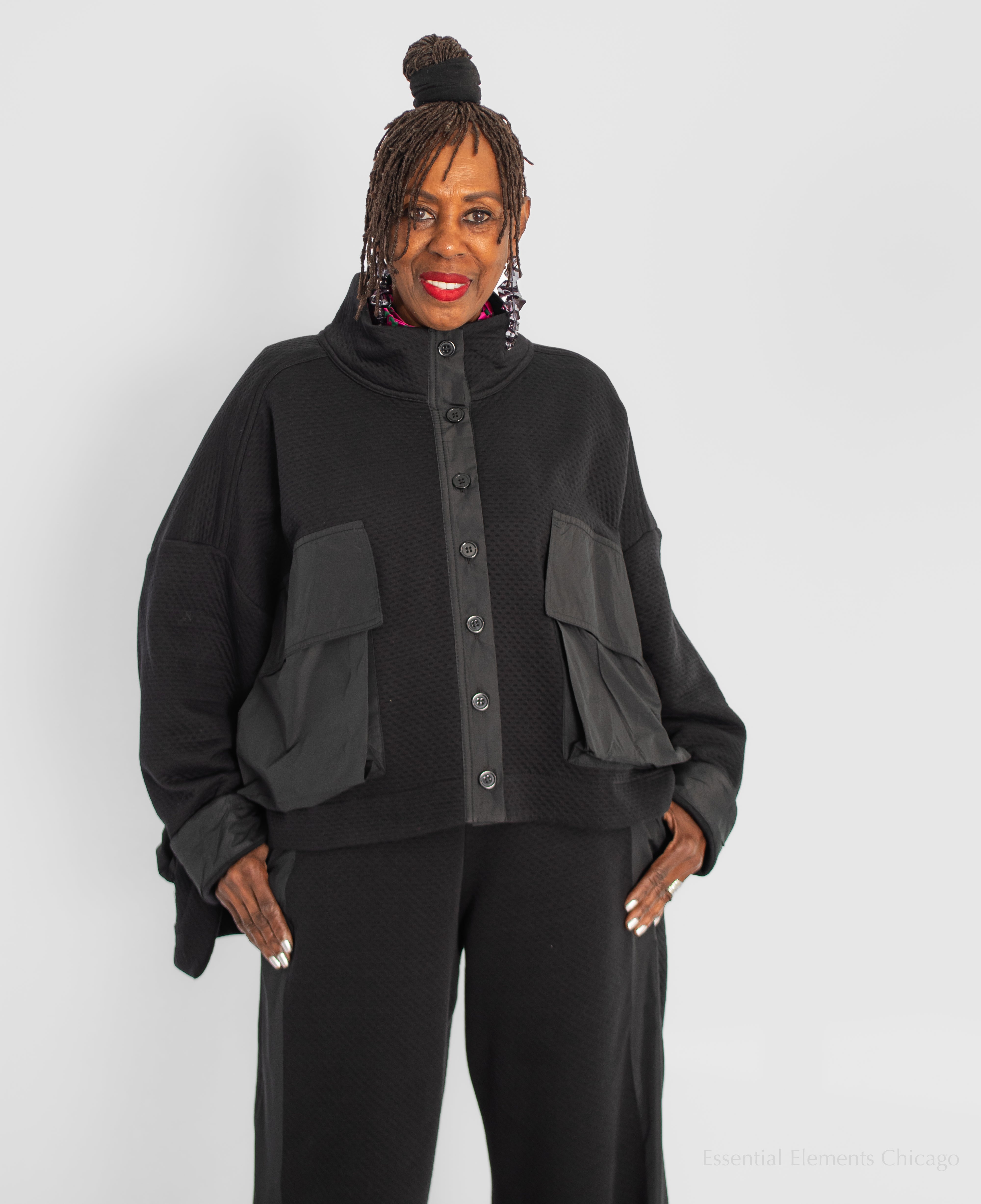 Alembika Quilted Pocket Jacket - Essential Elements Chicago