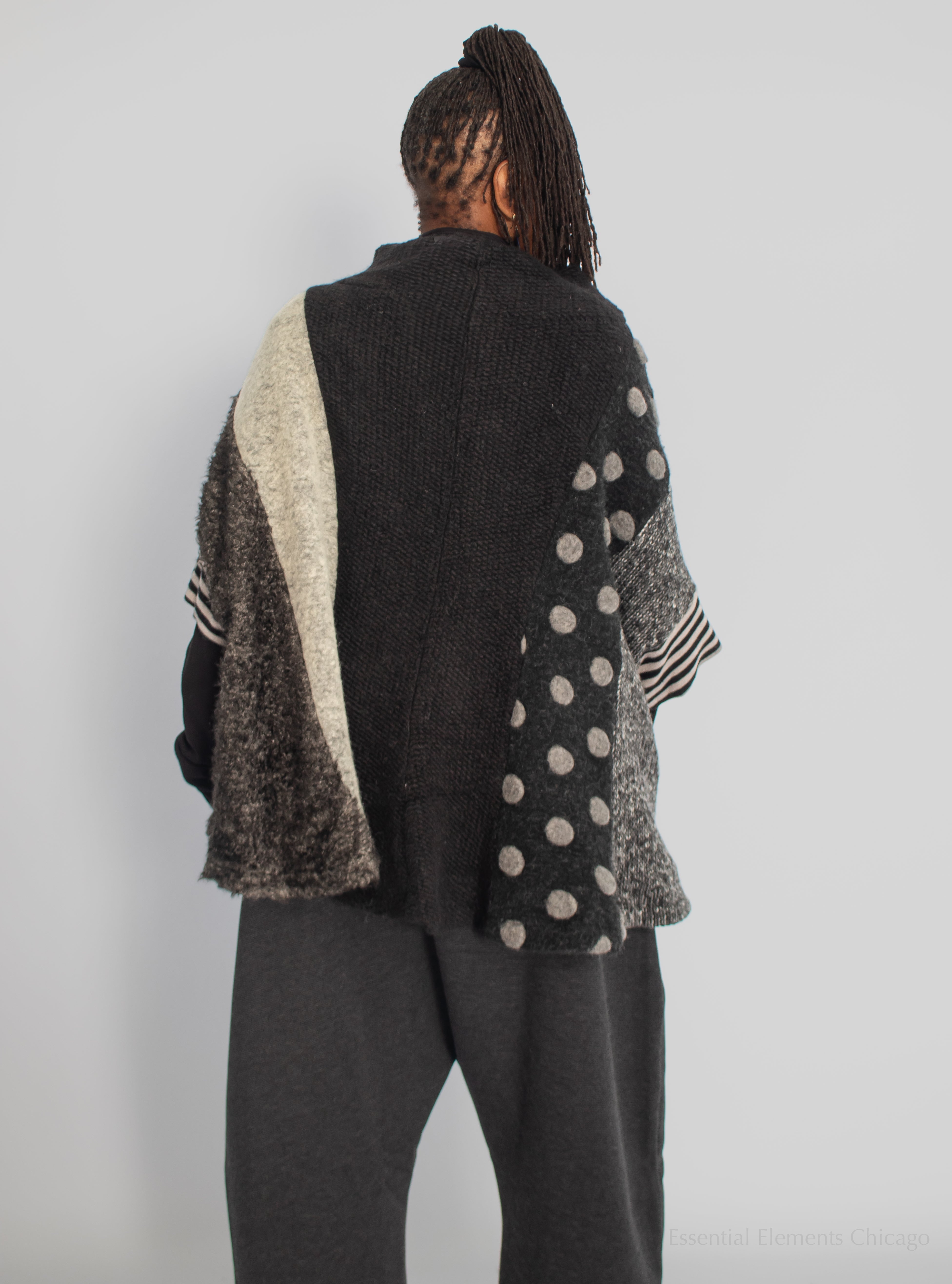 Alembika Wool Knit Top, Storm