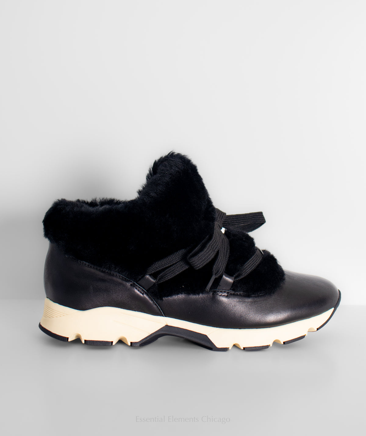 All Black Furry Sneak - Essential Elements Chicago