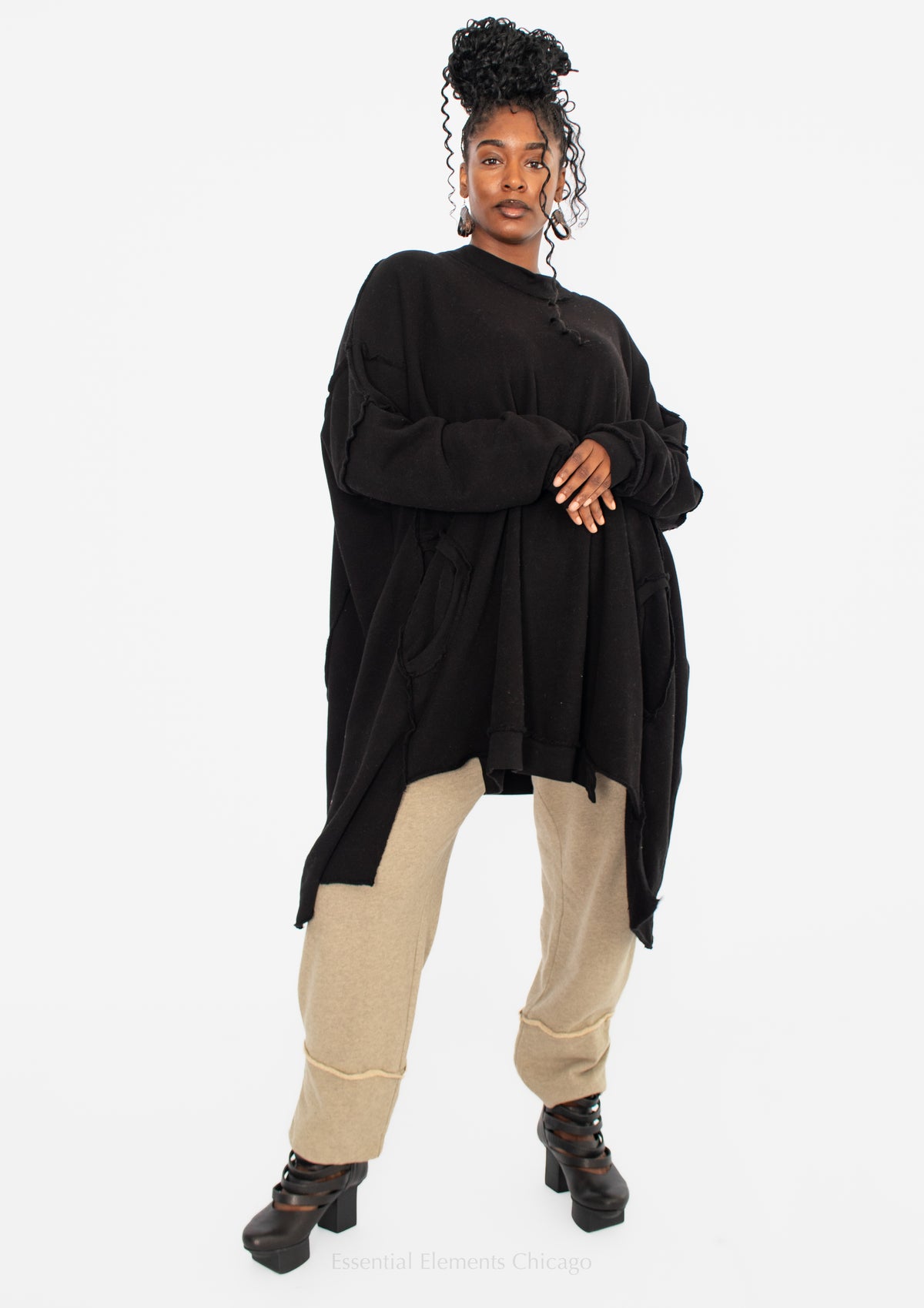 Bodil Cuff Pant, Oat