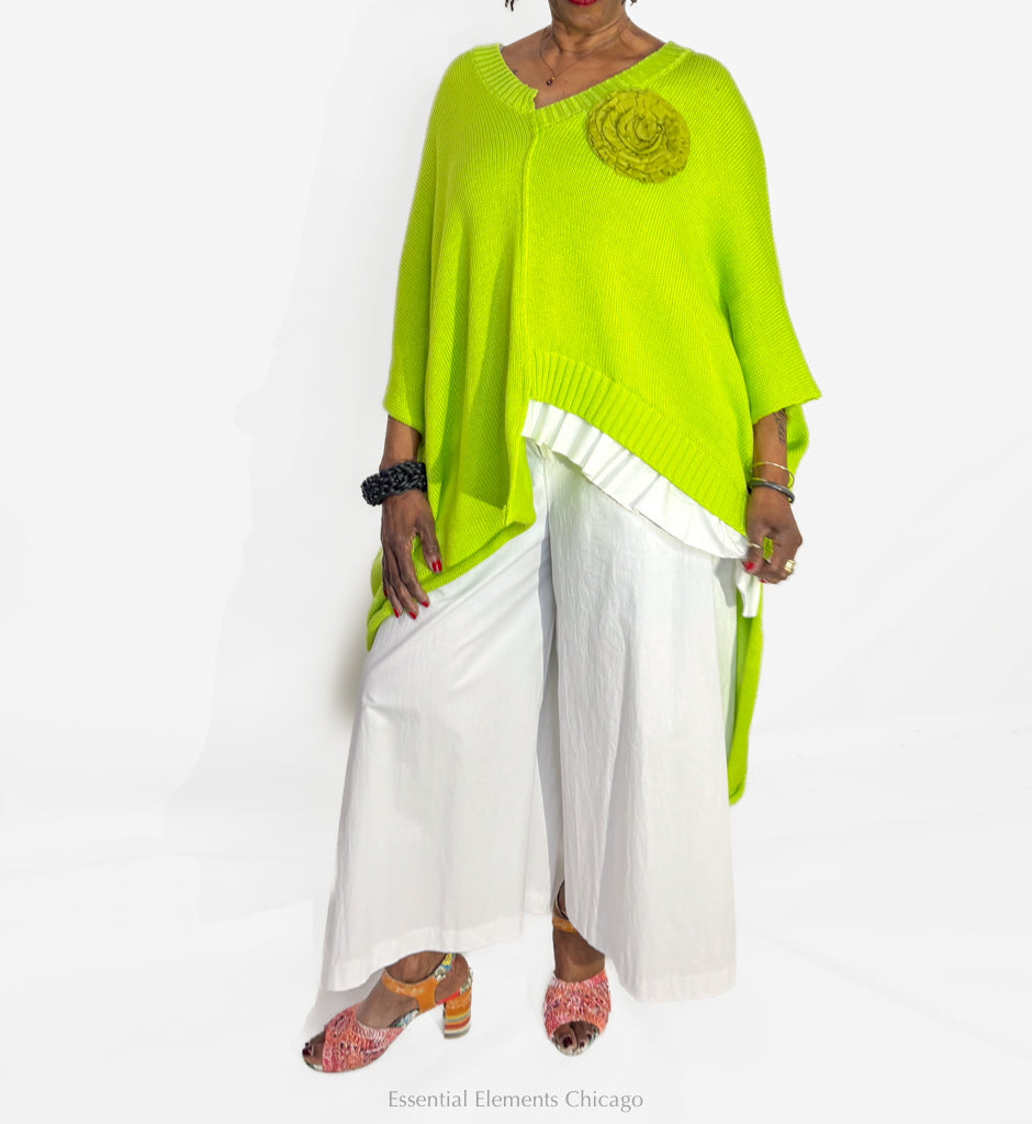 Bread & Butter Sweater, Lime
