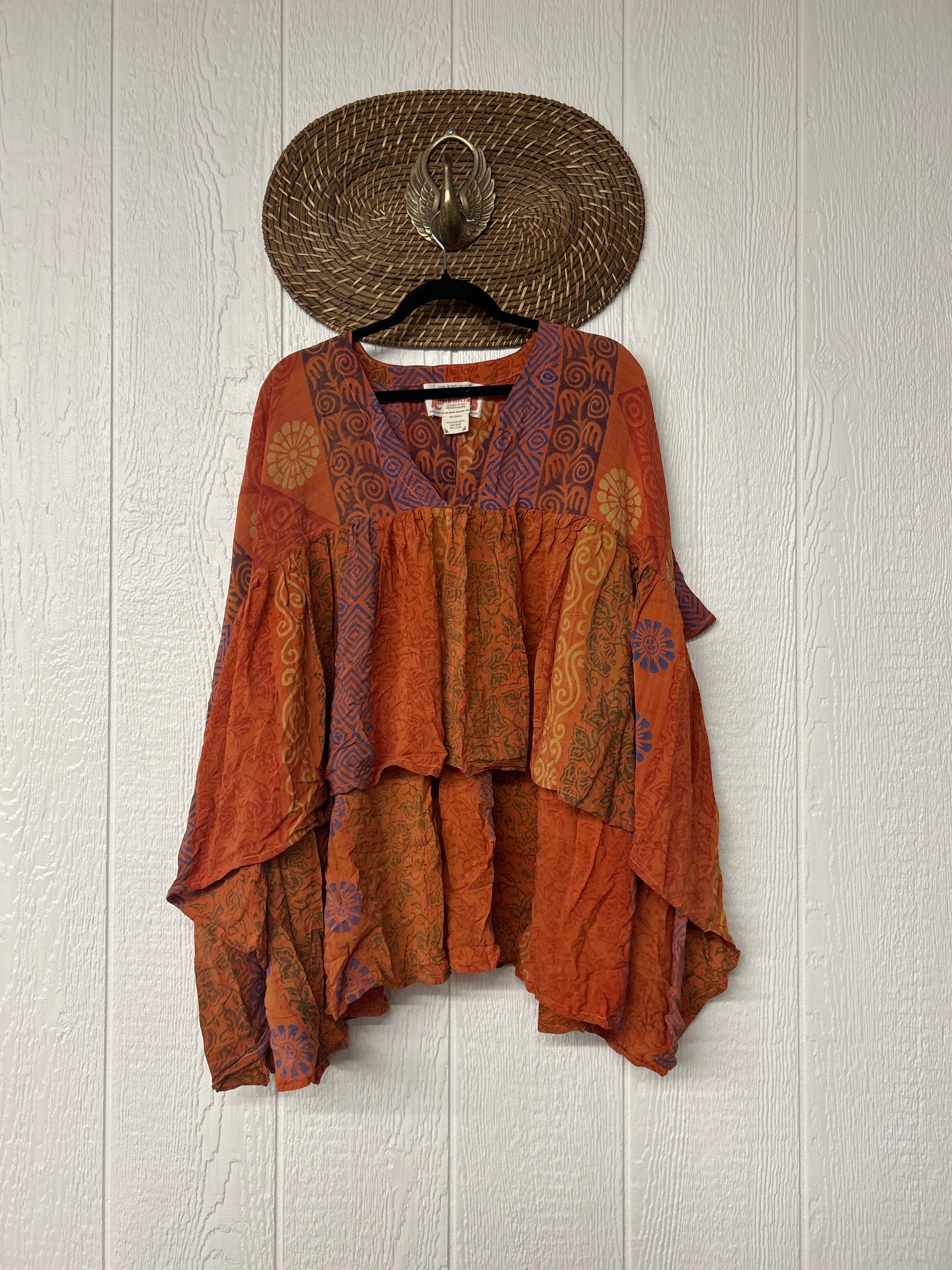 Kantha Gold Dust Crop Top - Essential Elements Chicago
