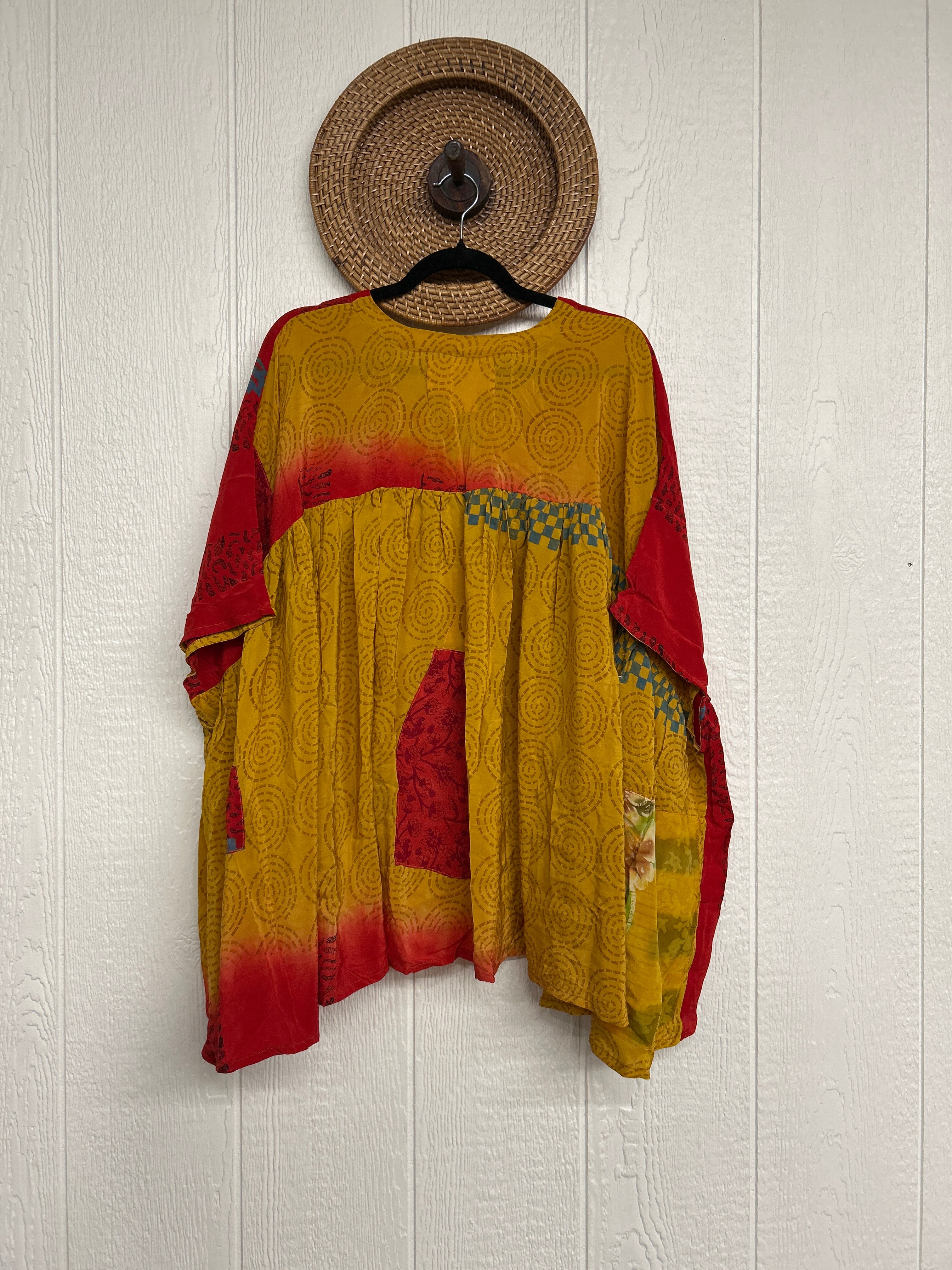 Kantha Gold Dust Crop Top - Essential Elements Chicago