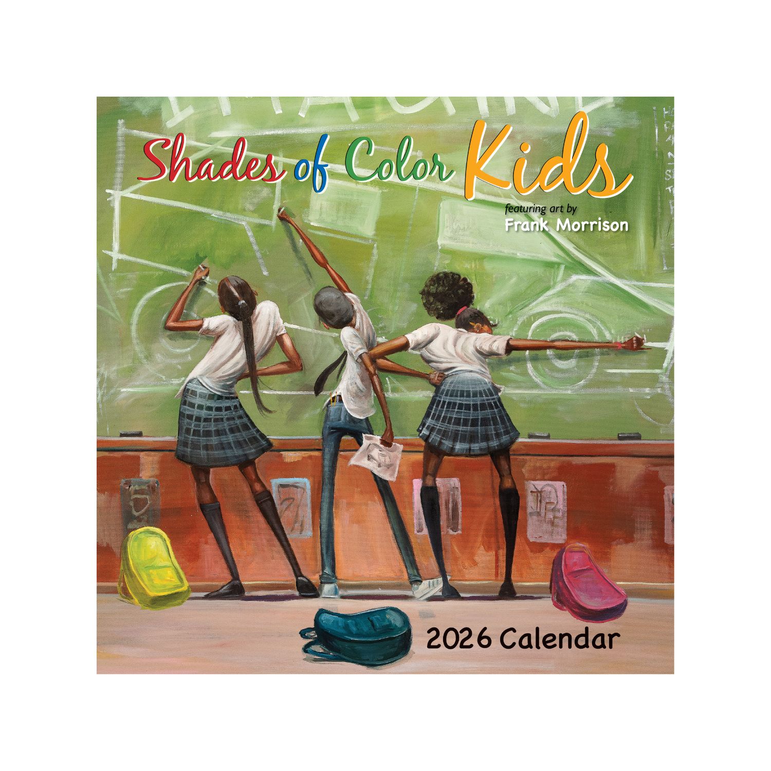 Shades of Color 2026 Wall Calendar
