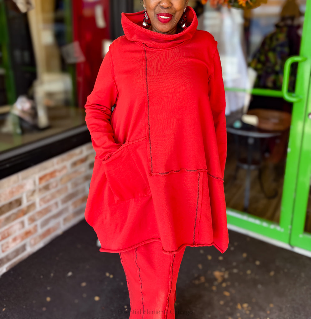 Cheyenne Cotton Cowl Tunic