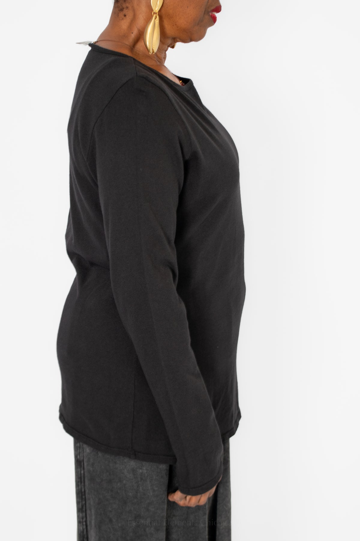 Cotton Lani Long Sleeve Top