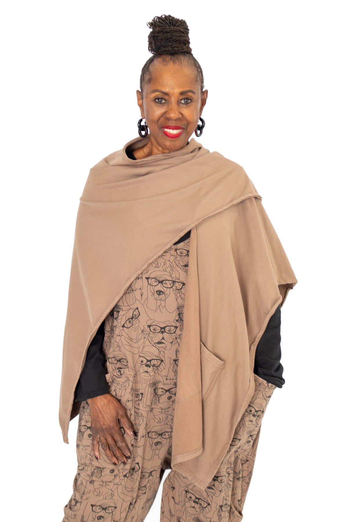 Cotton Lani Front Pocket Topper