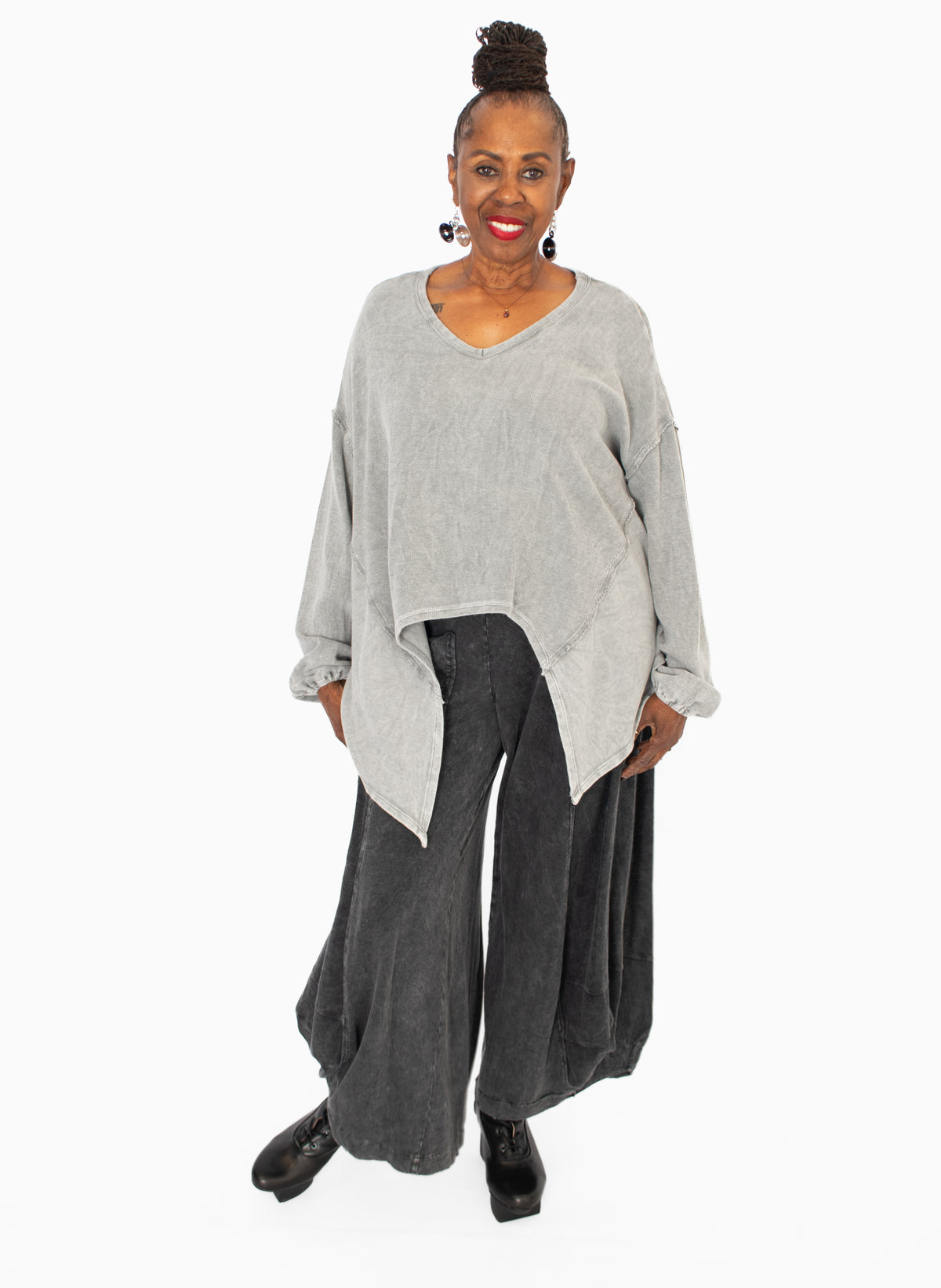 Cotton Lani Flared Leg Funky Pant