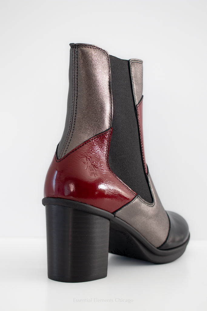 Fly London Gulk Color Block Boots