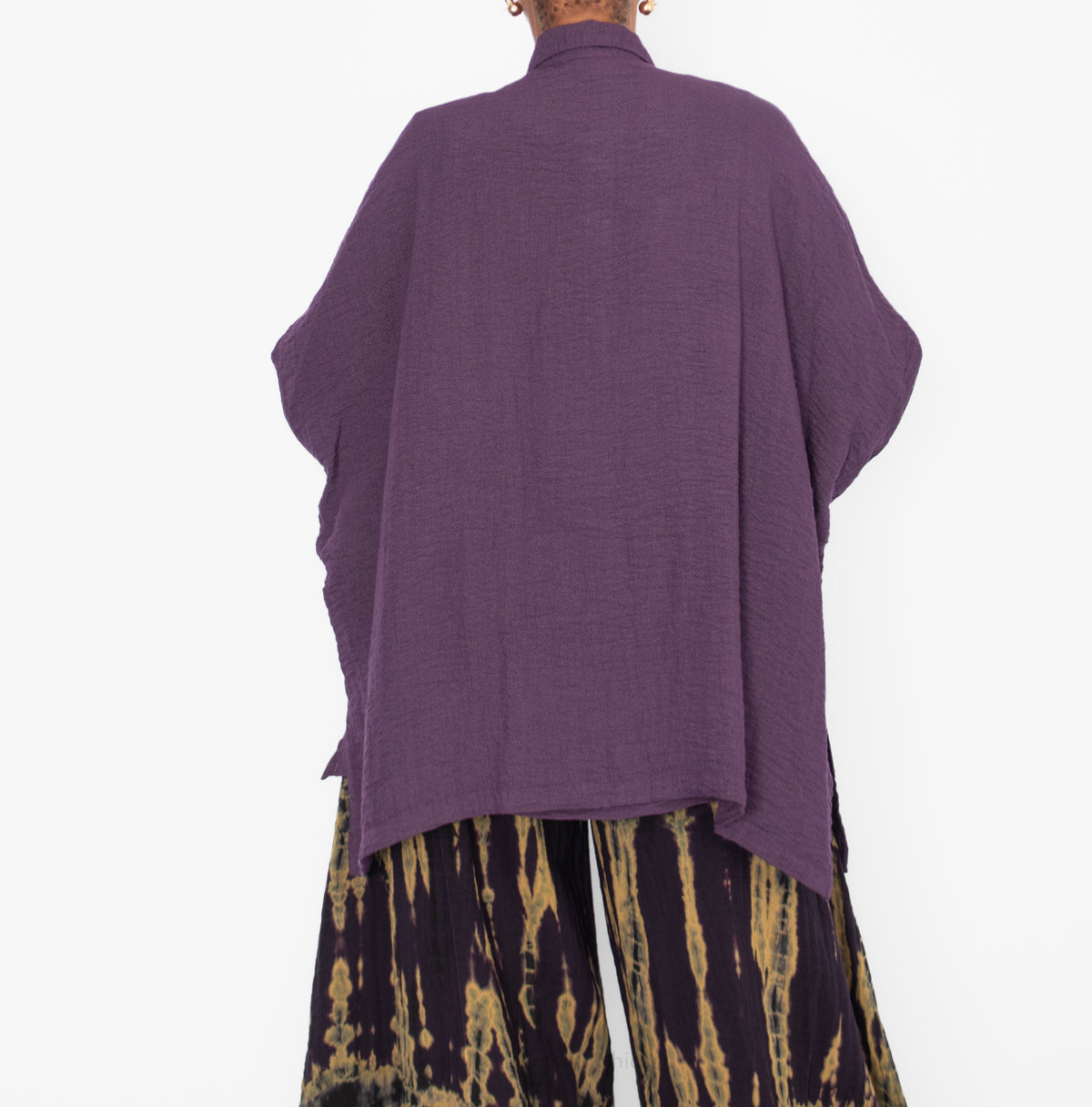 Gerties Big Shirt, Eggplant