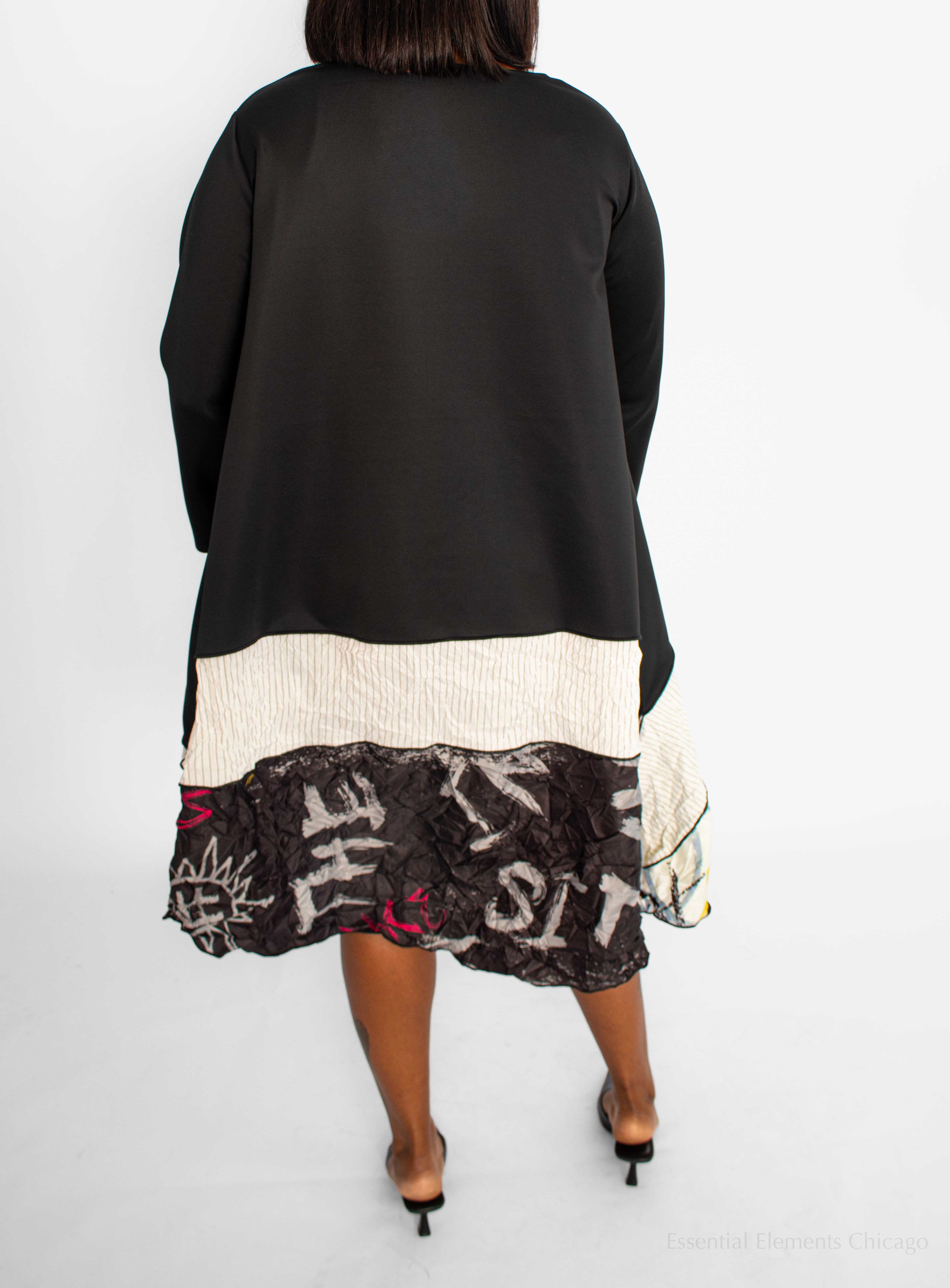 Heydari Graffiti Mix Dress