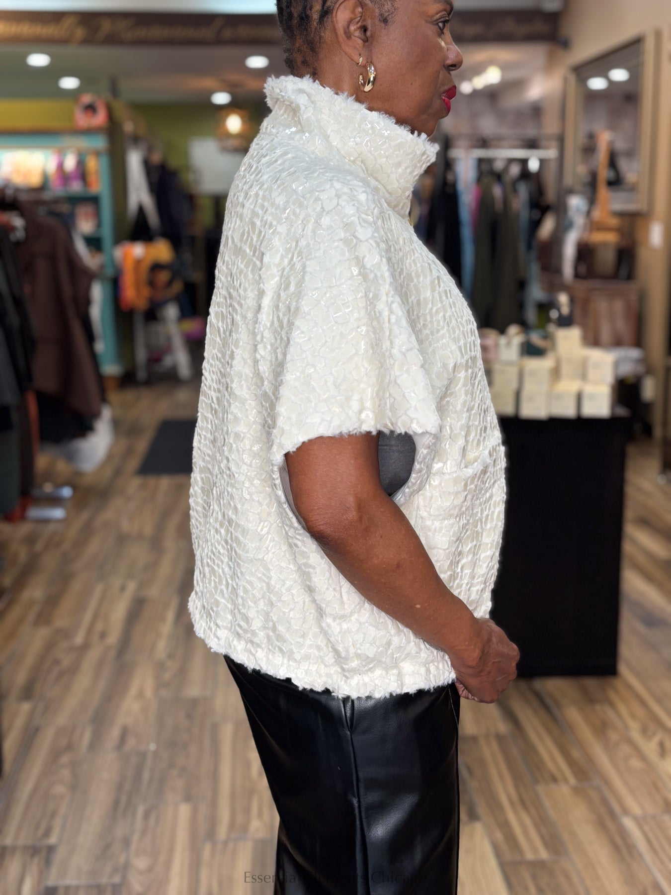 IC Collection Geo Zip Vest