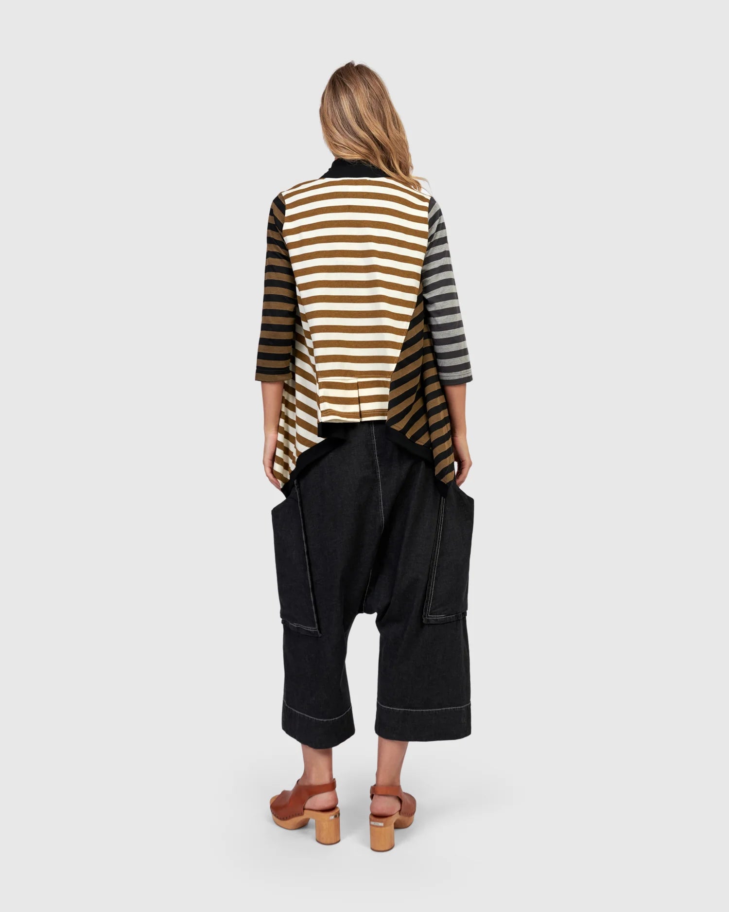 Urban Crosscourt Striped Cardigan