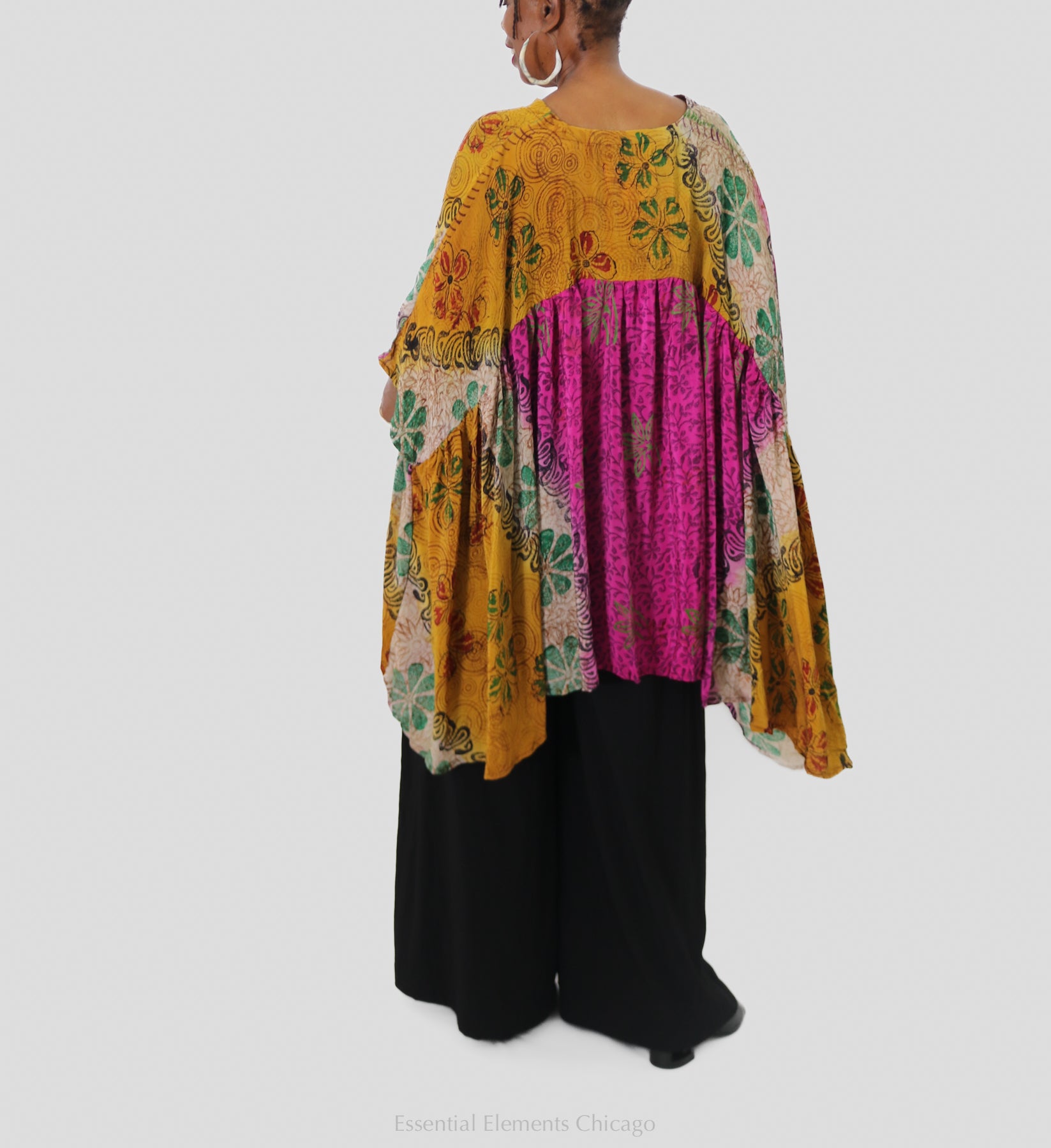 Kantha Gold Dust Crop Top - Essential Elements Chicago