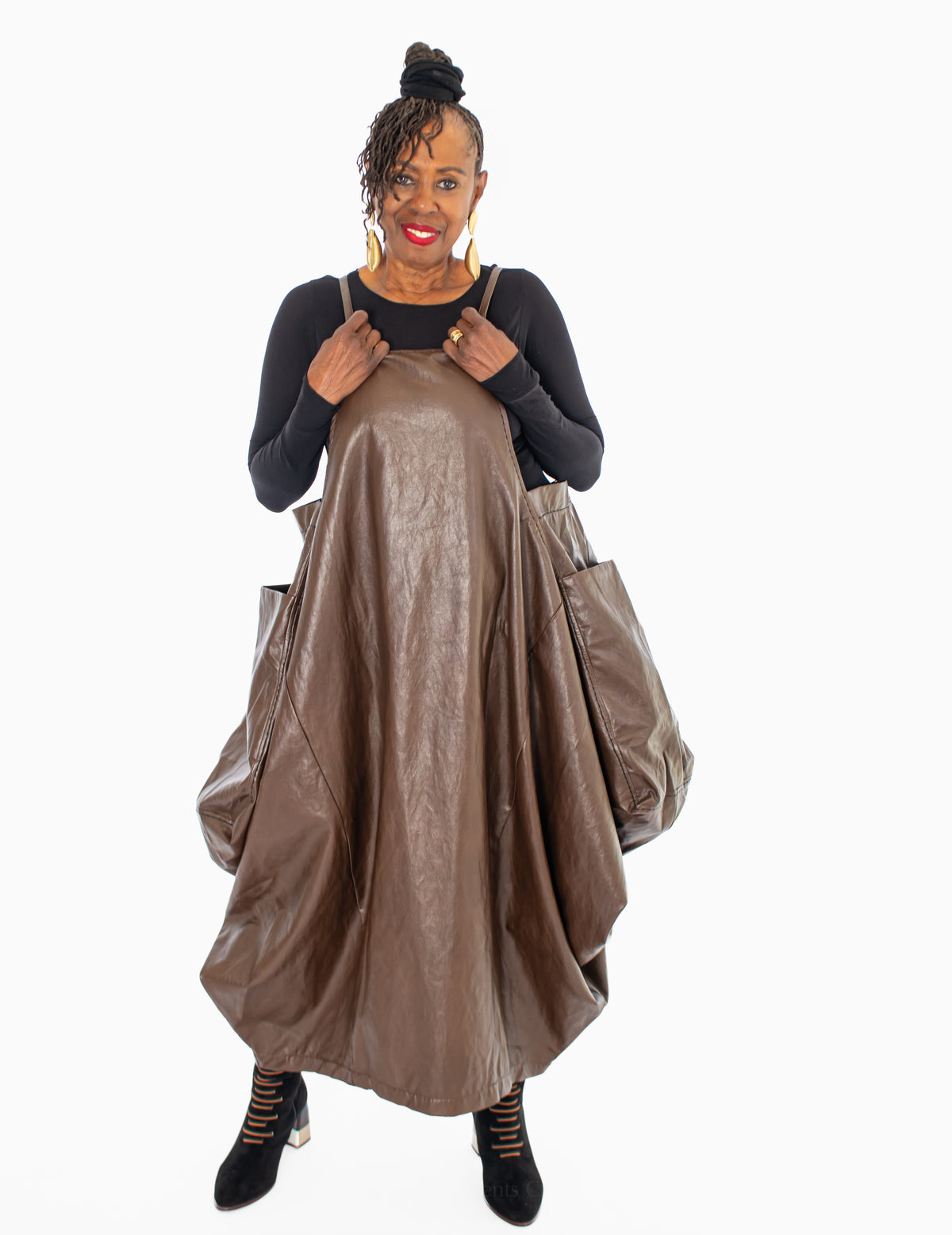 Kedem Sasson Weave Sarafan Jumper