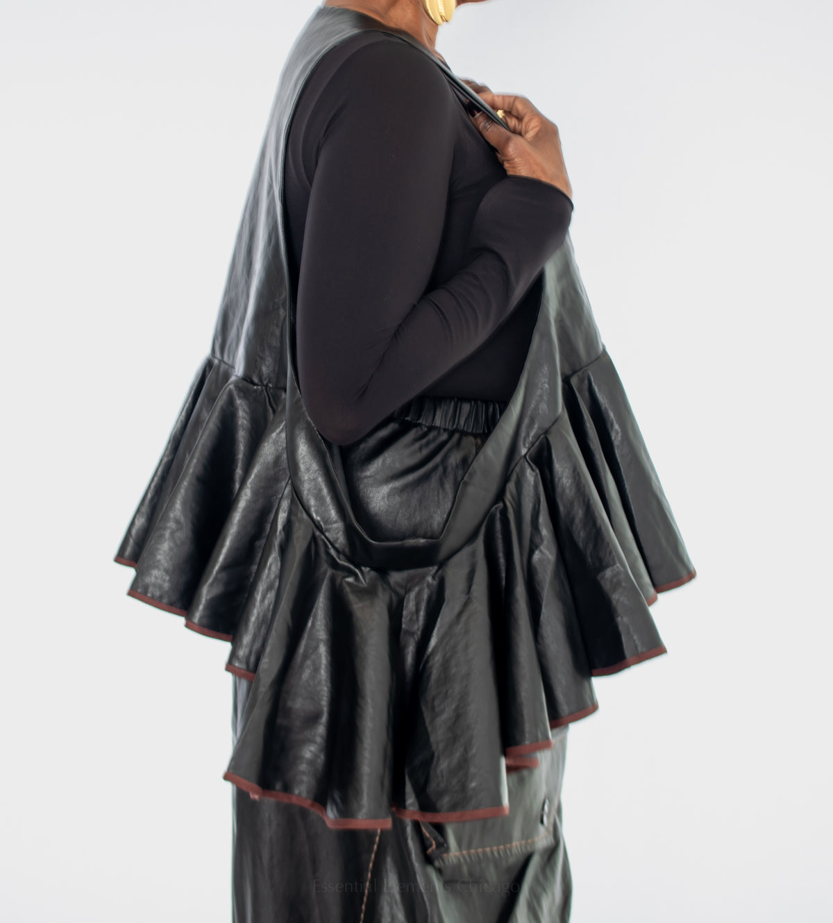 Kedem Sasson Layer Vest, Black