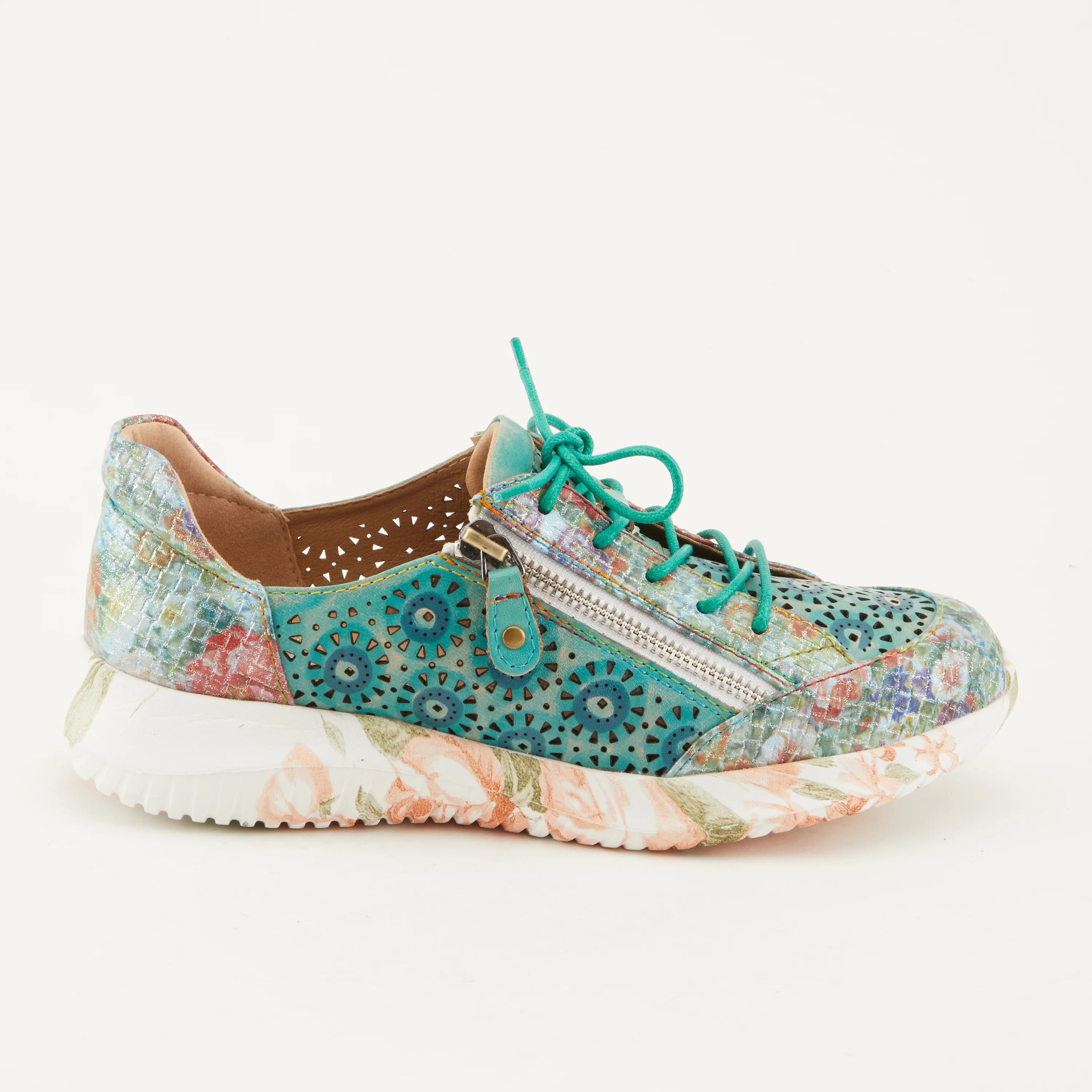 L'Artiste Jazzie Sneaker, Turquoise - Essential Elements Chicago