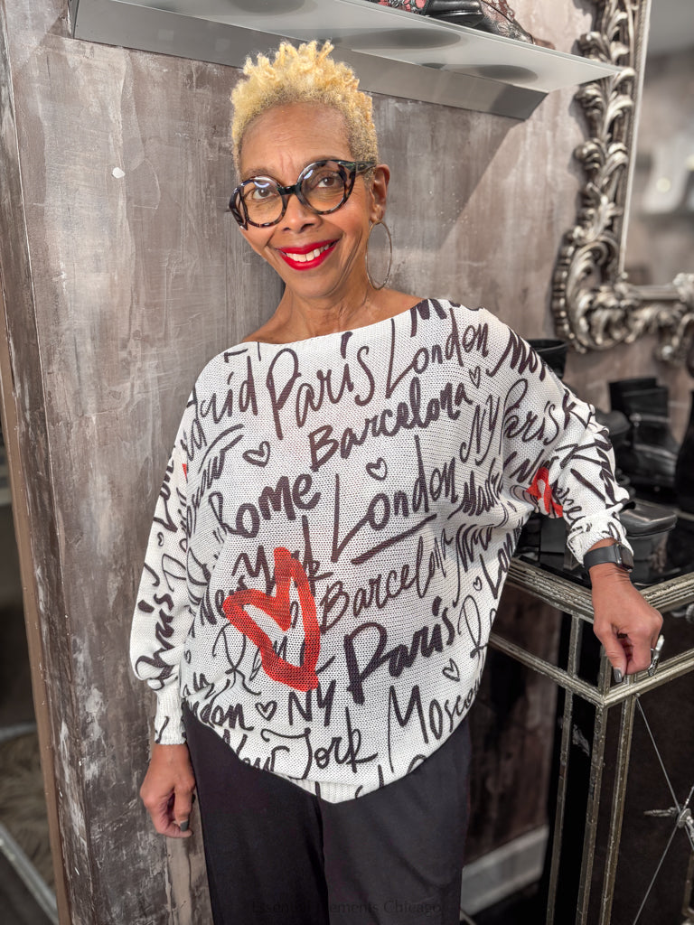 Love Around The World Sweater