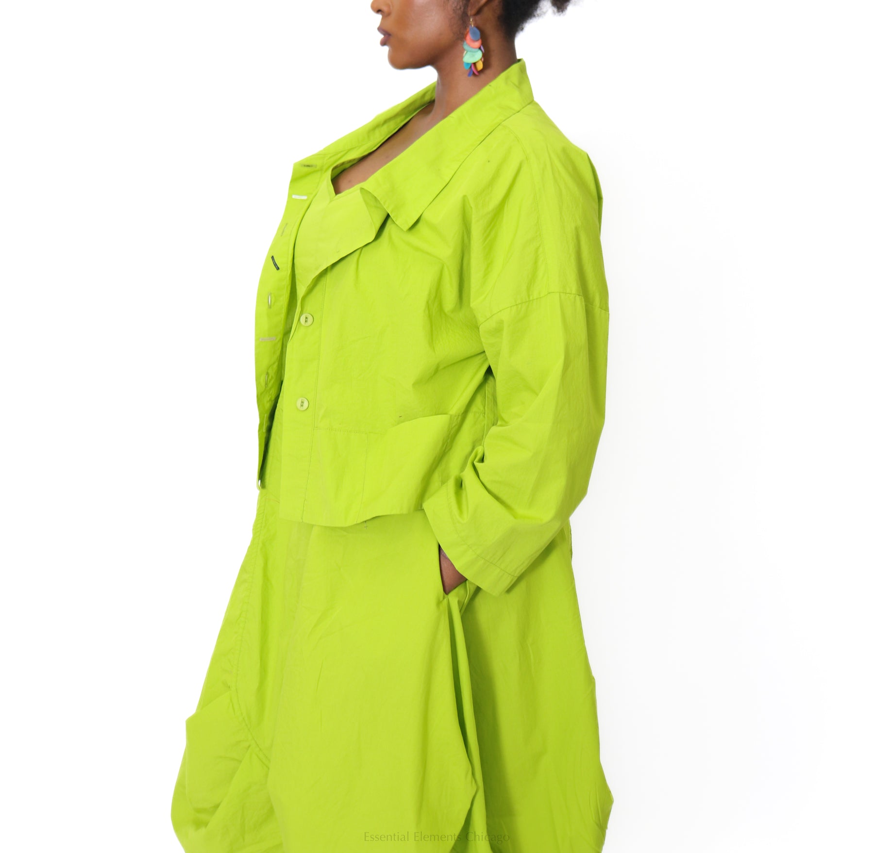 Luukaa Lumina Jacket, Pistachio - Essential Elements Chicago