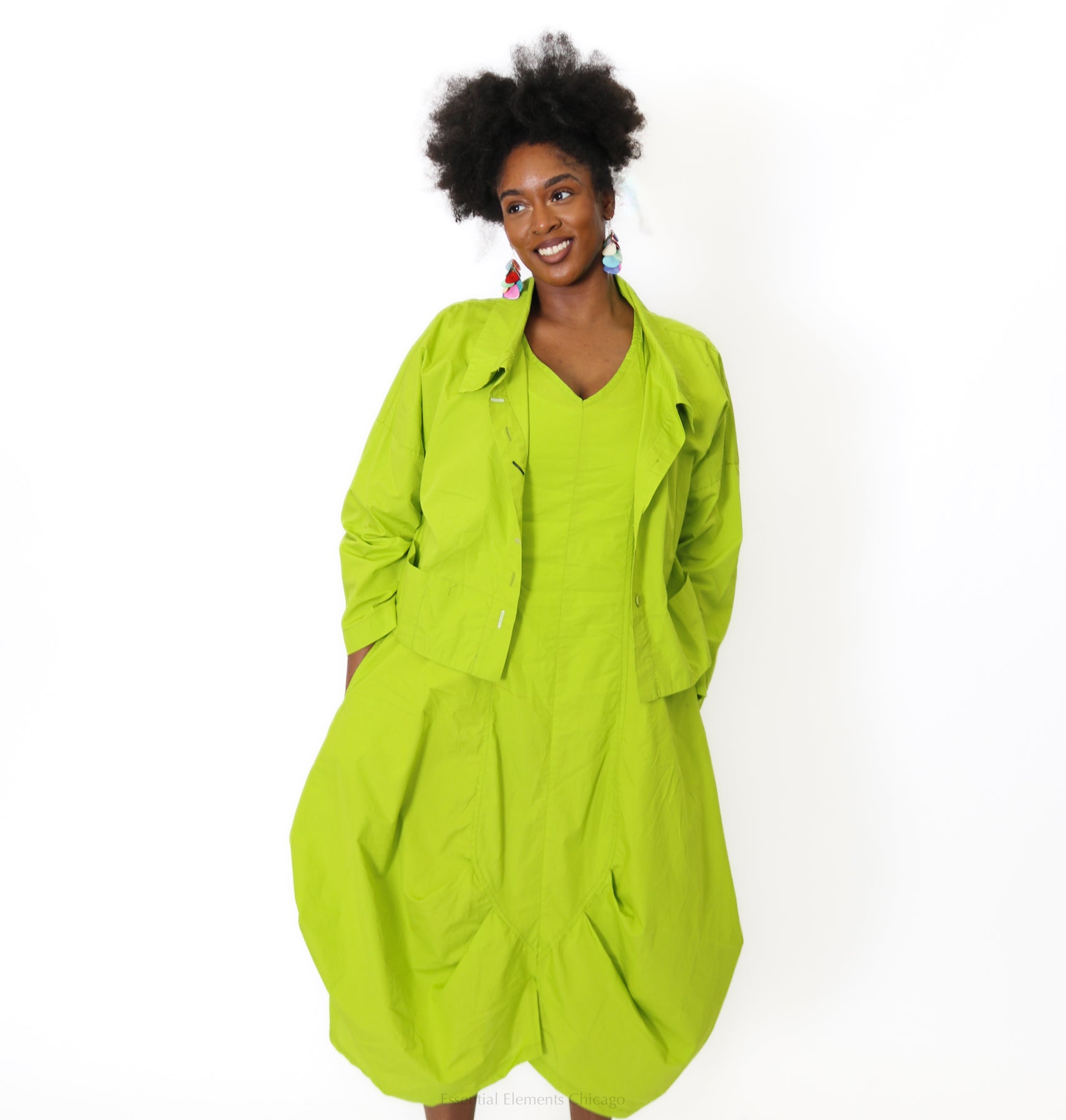 Luukaa Lumina Jacket, Pistachio - Essential Elements Chicago