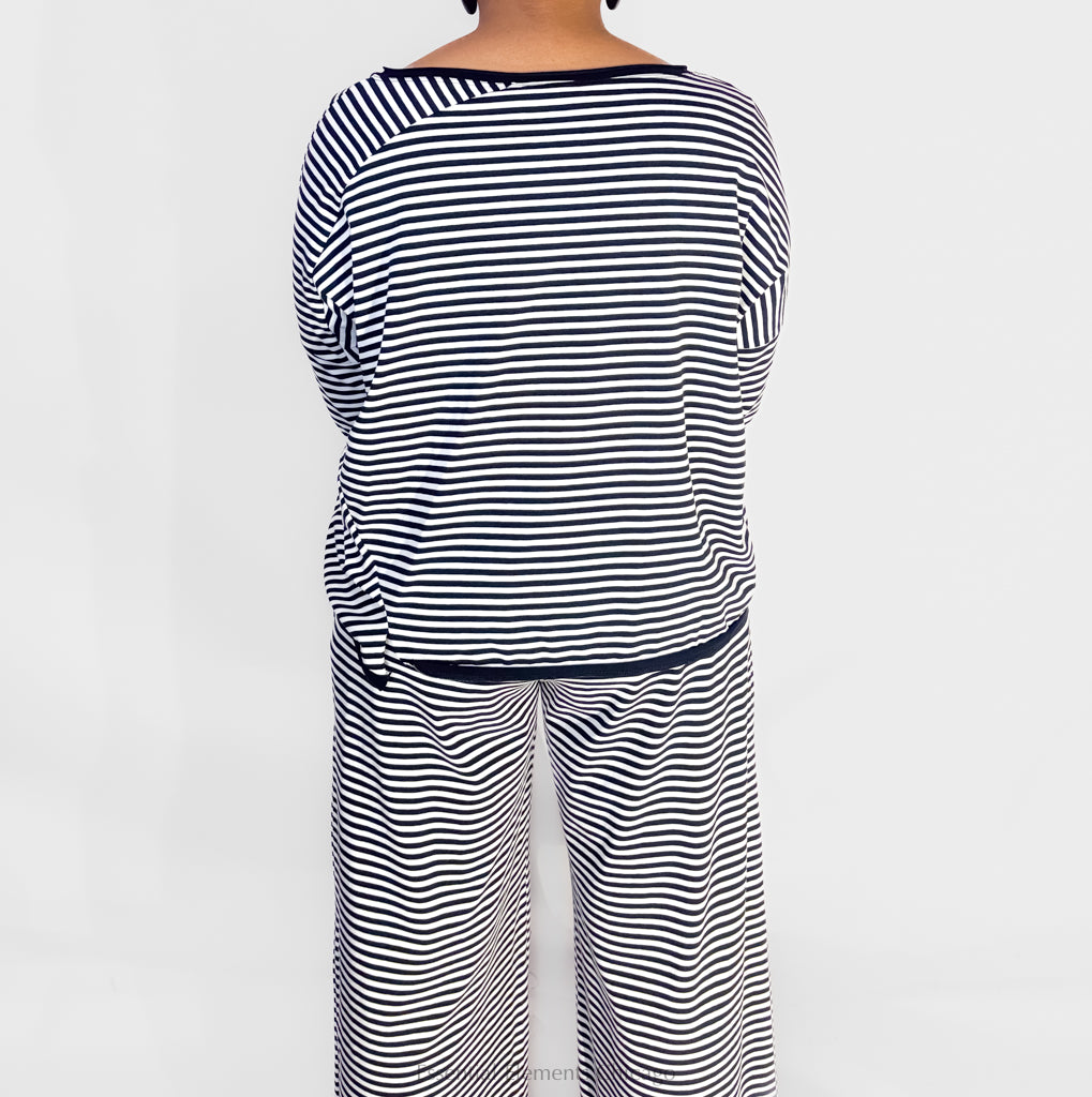 Luukaa Tessa Striped Top - Essential Elements Chicago