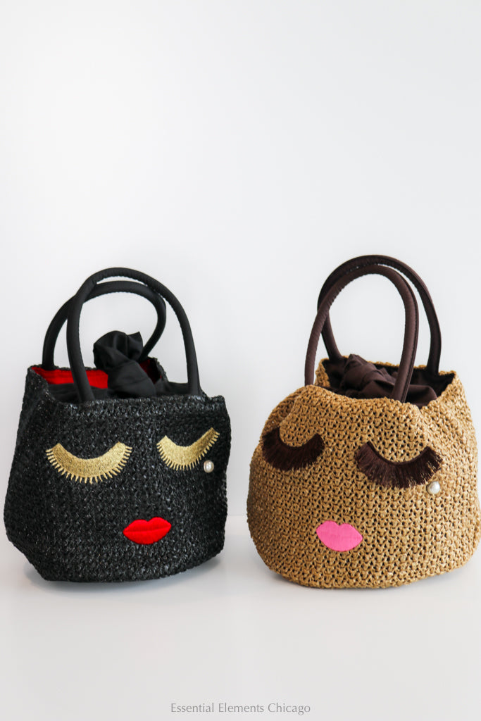Ms. Ruby Straw Mini-Tote