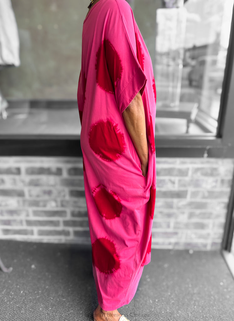 Handworks Alice Dress, Merlot