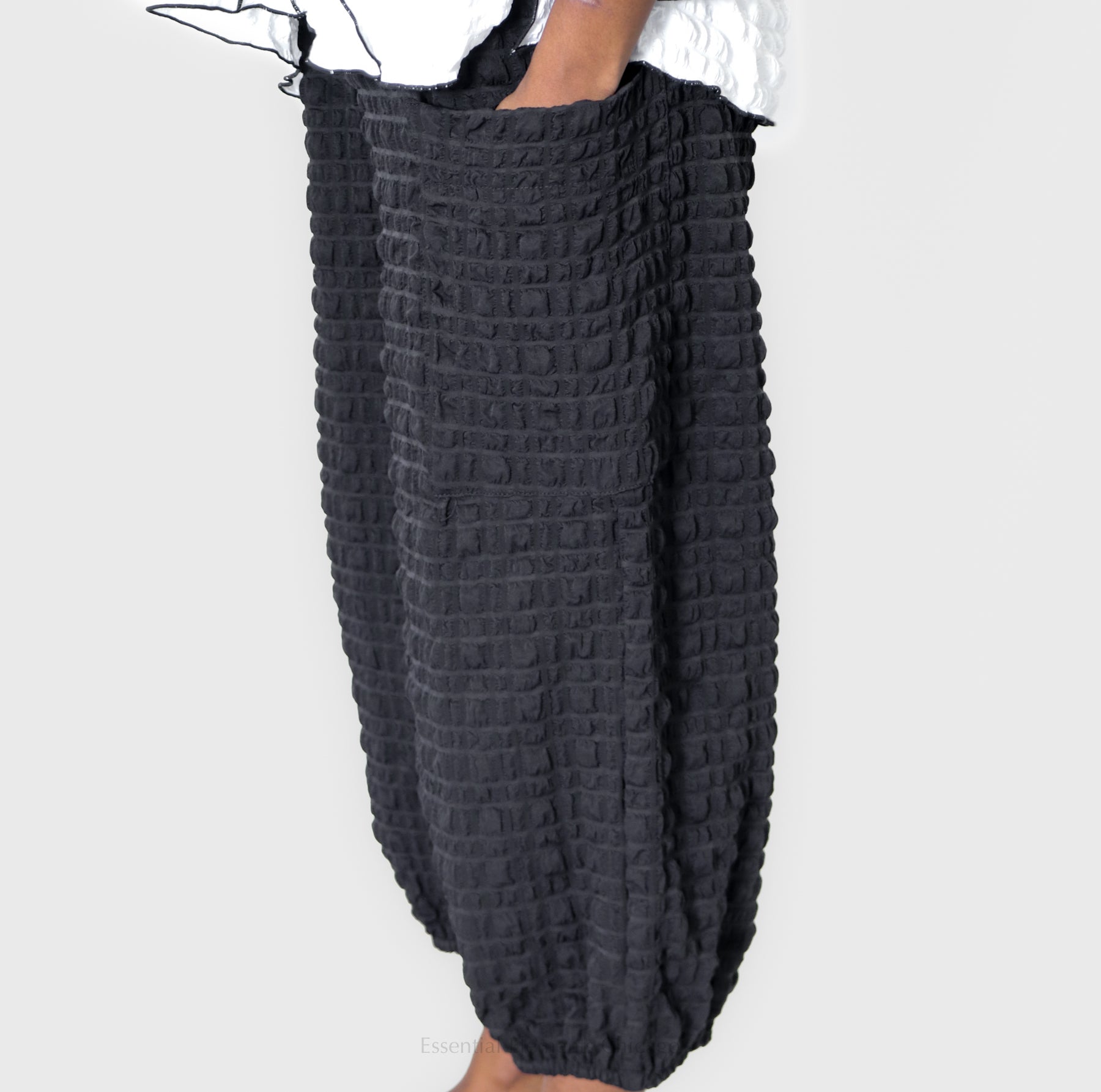 Moonlight Pucker Ankle Pants - Essential Elements Chicago