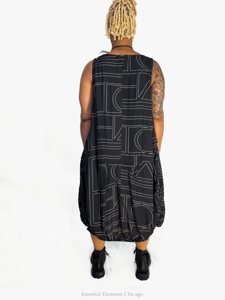 Moyuru Bubble Hem Dress