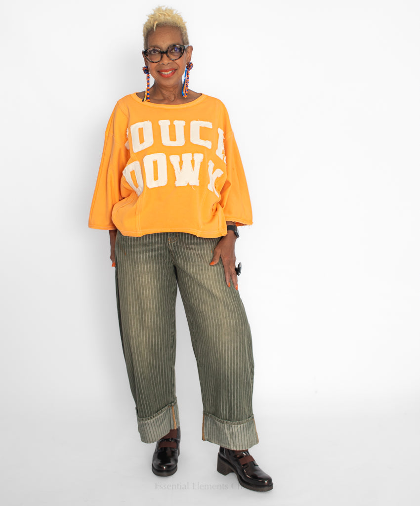 Touchdown Oversized Top