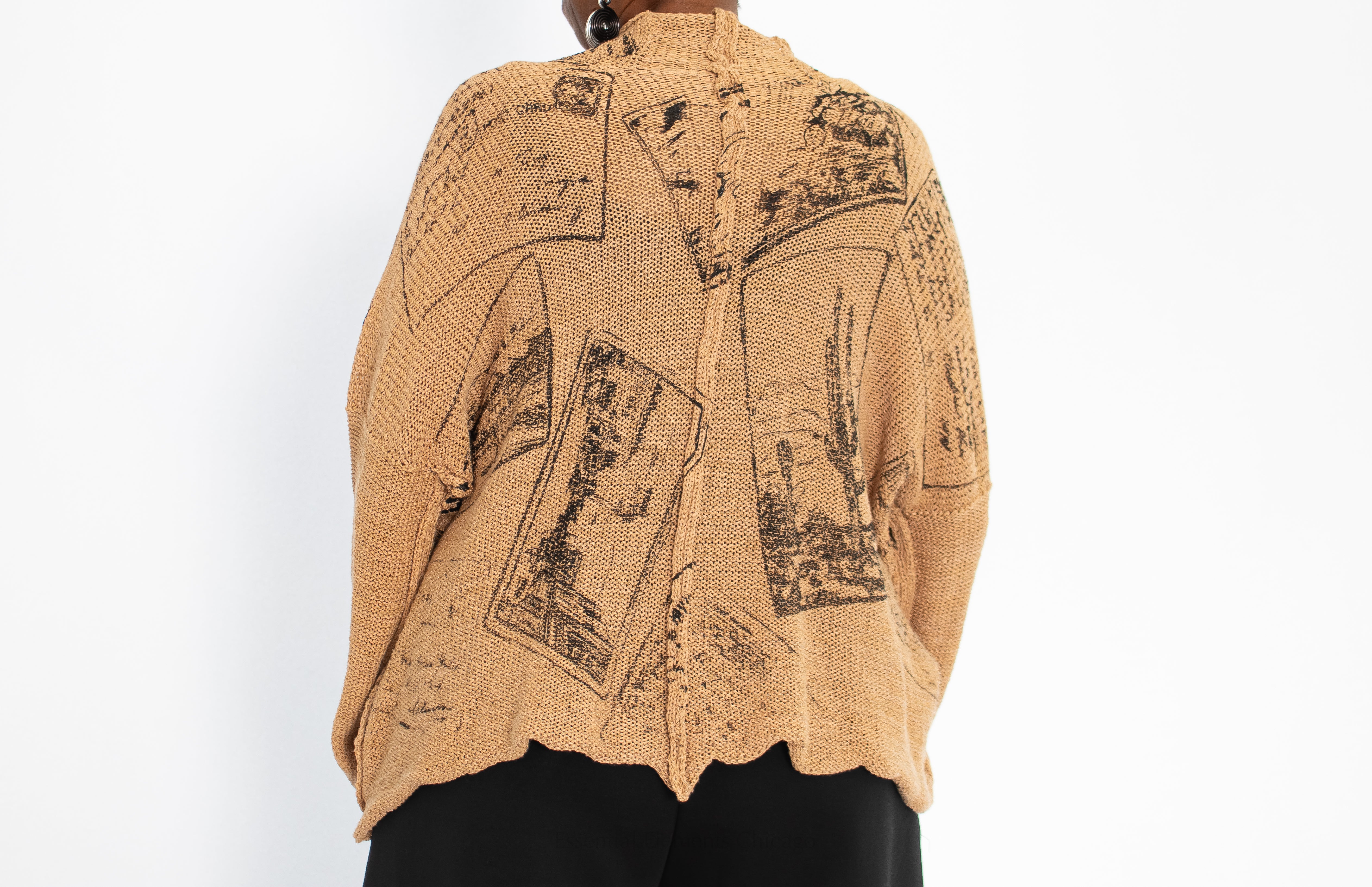 Paper Temples Cardi B Sweater - Essential Elements Chicago