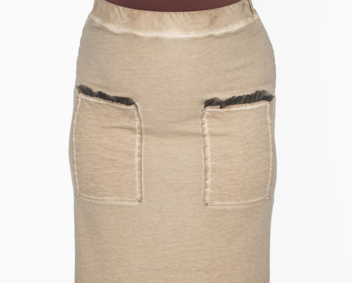 Pluslavie III Pencil Skirt, Desert - Essential Elements Chicago