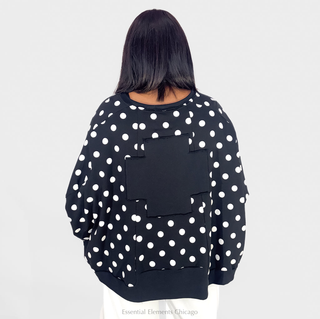 Pluslavie Wide Short Sweatshirt