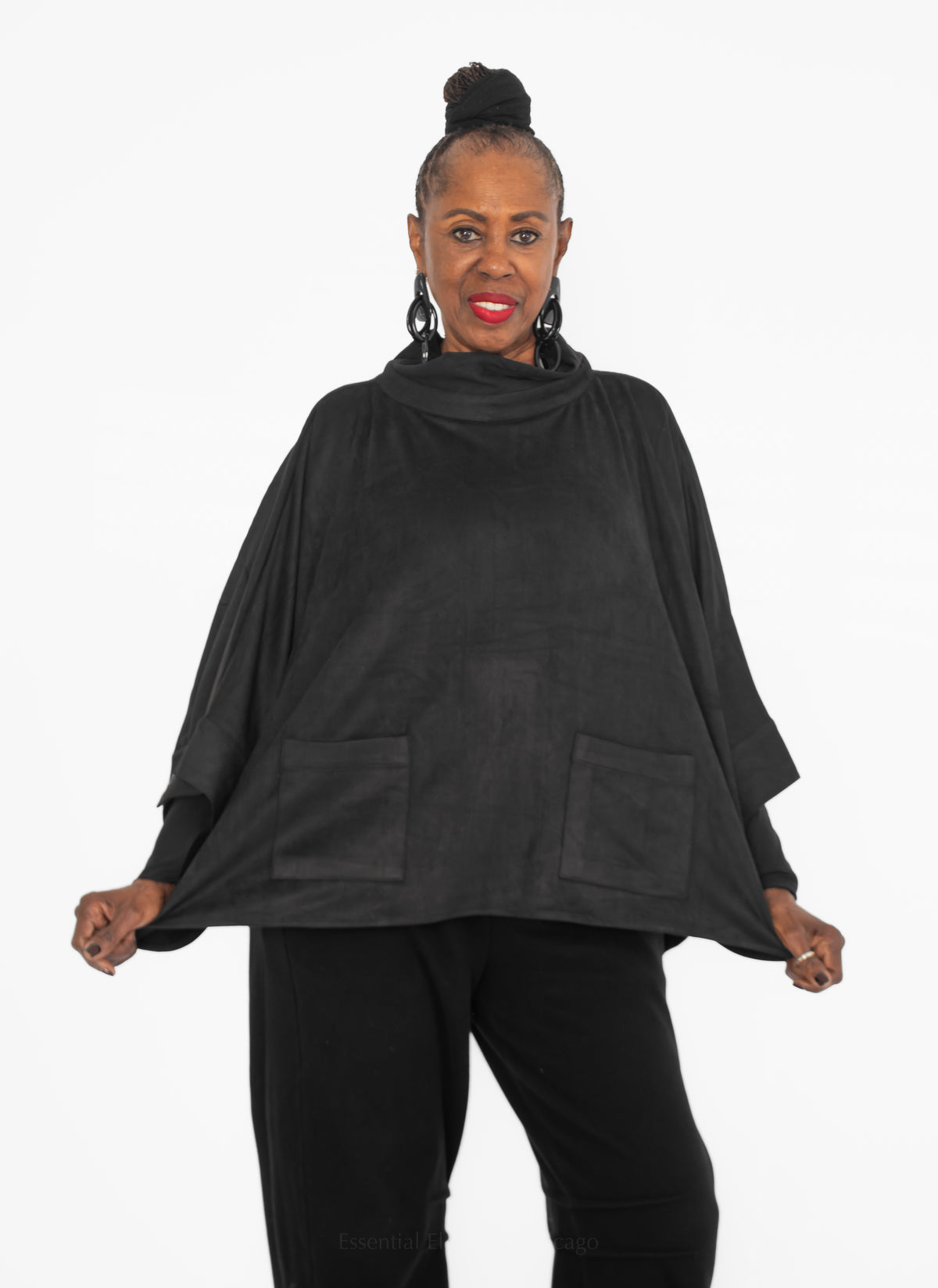 Ravel Faux Suede Muse Top