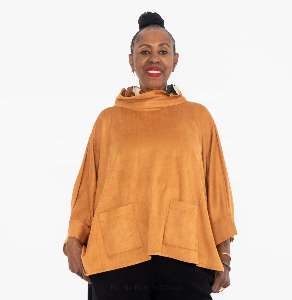 Ravel Faux Suede Muse Top