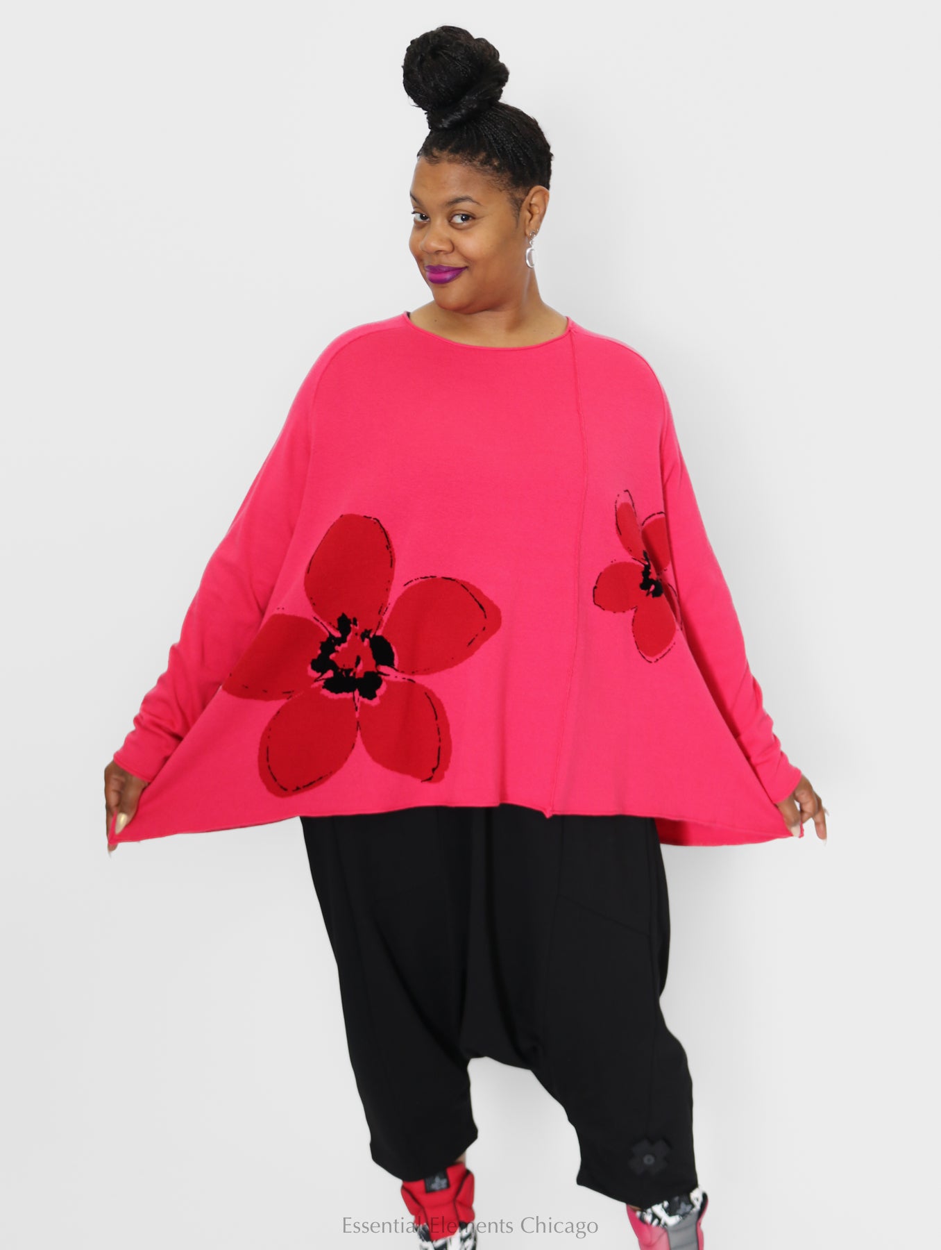 Rundholz Black Label Flower Pullover