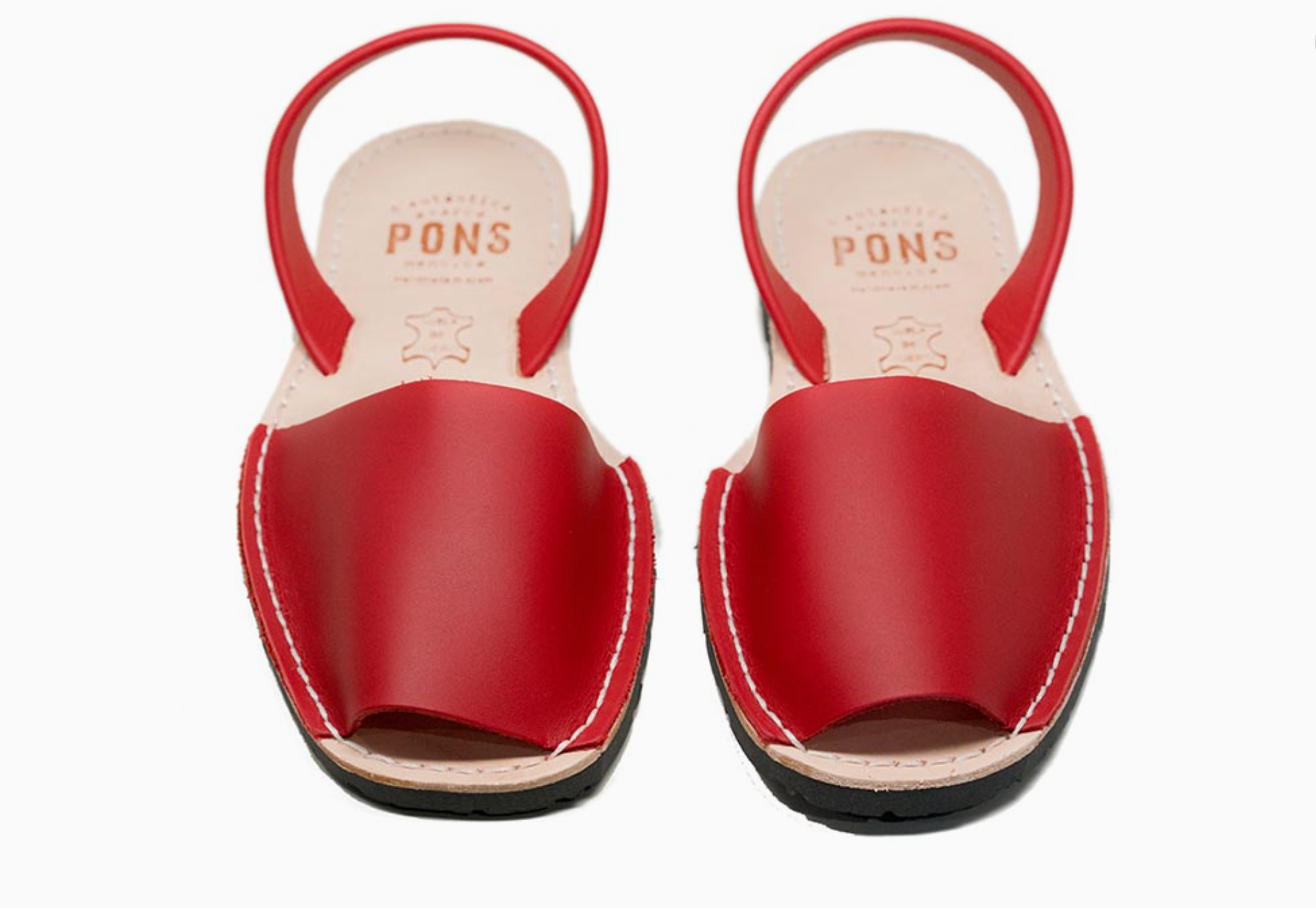 Pons Classic Sandal, Red - Essential Elements Chicago