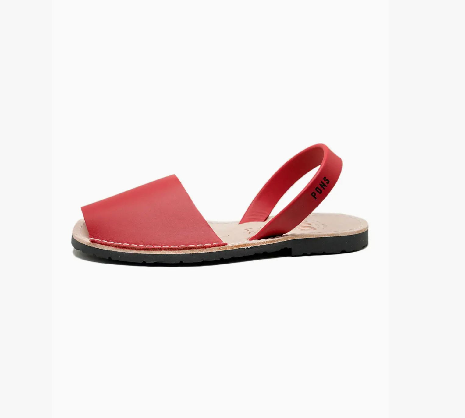 Pons Classic Sandal, Red - Essential Elements Chicago