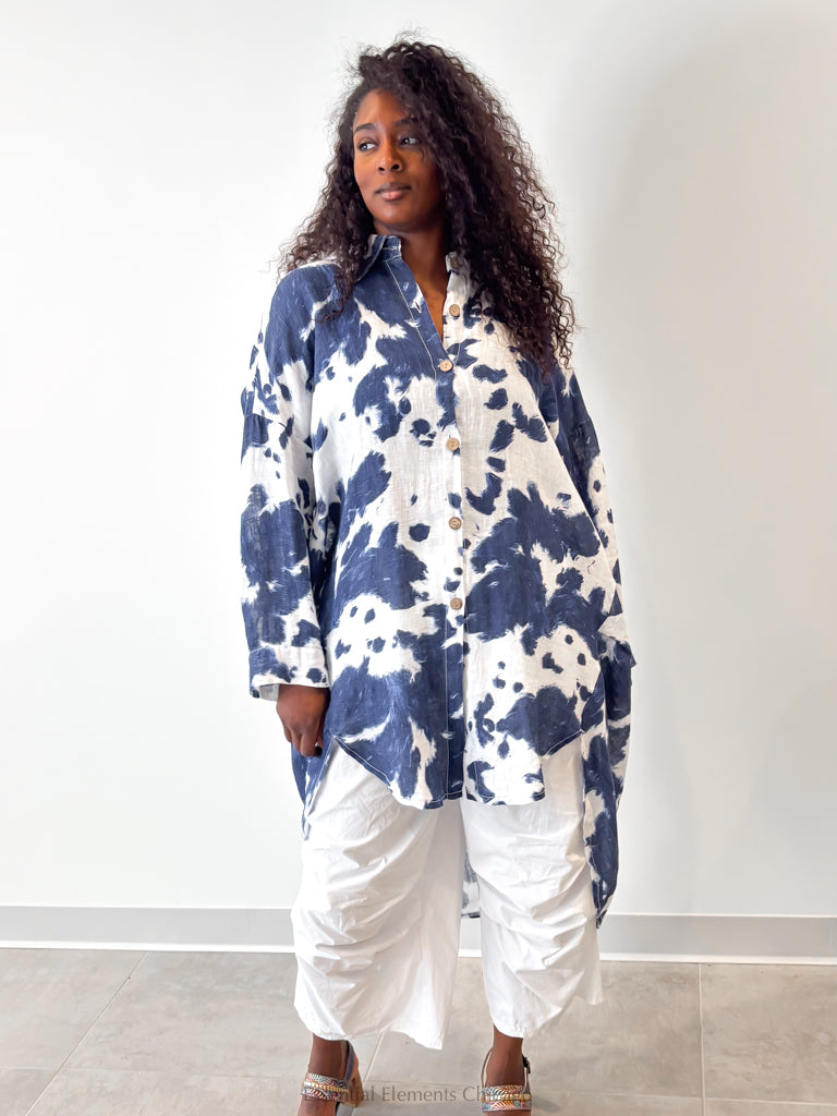 T by Transparente Tie Dye Big Shirt - Essential Elements Chicago