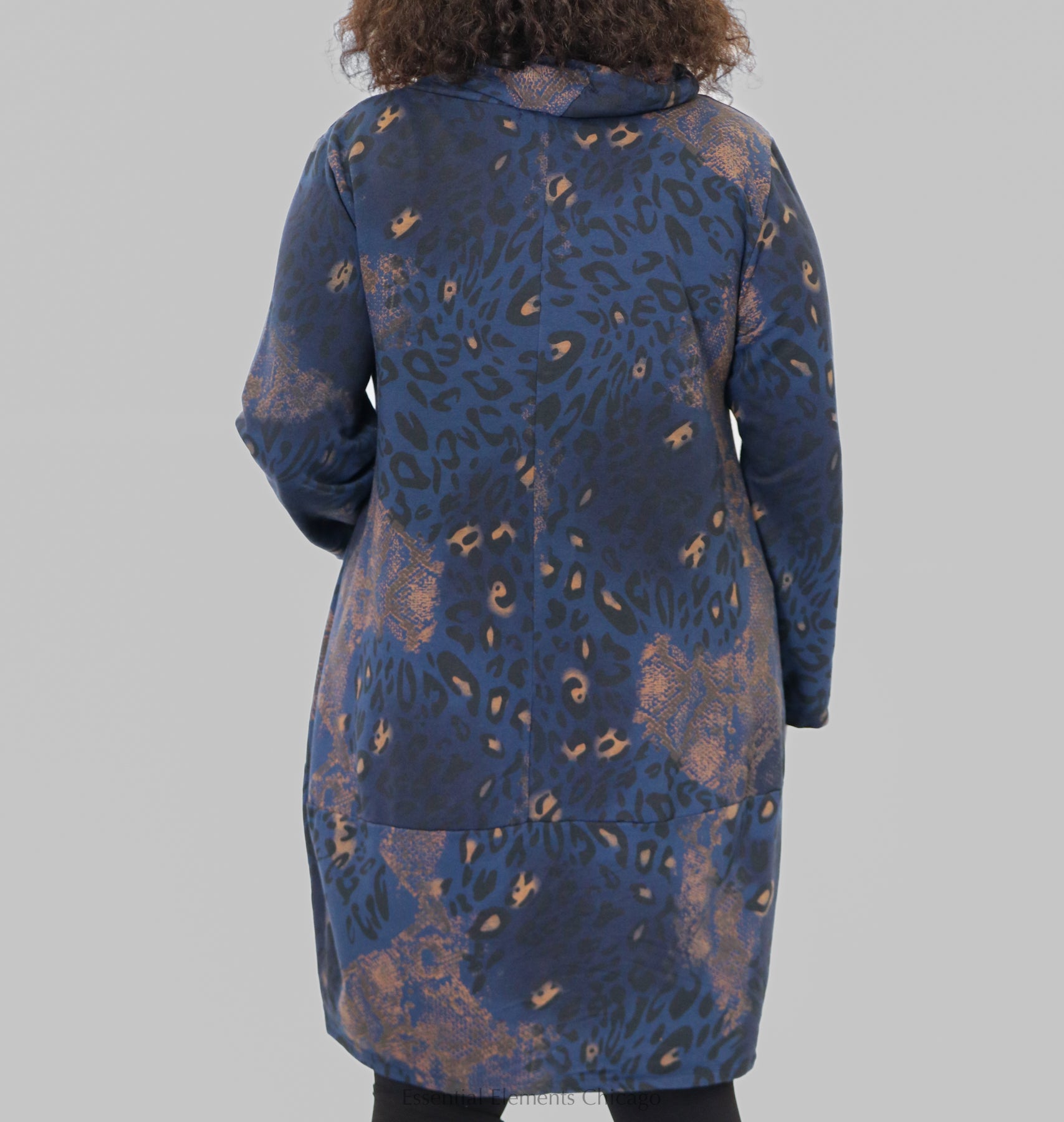 T by Transparente Leopard Print Dress - Essential Elements Chicago