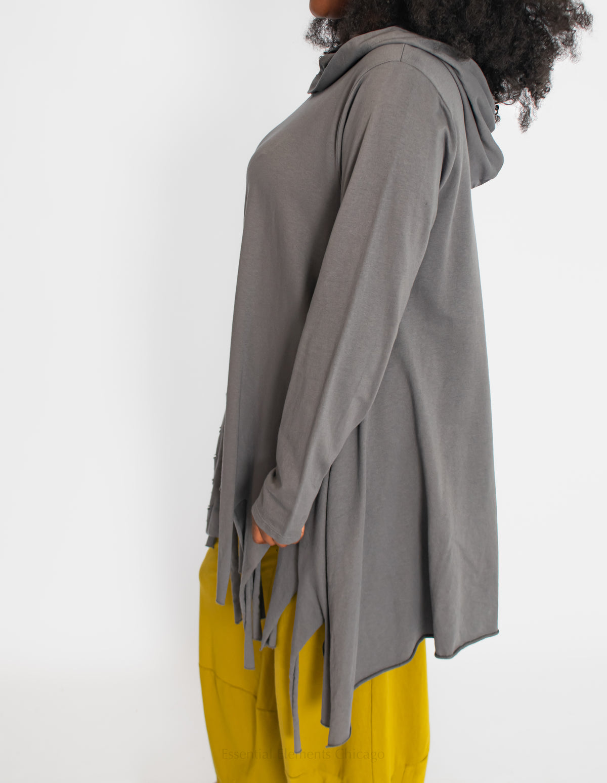 T by Transparente Laser Cut Hoodie - Essential Elements Chicago