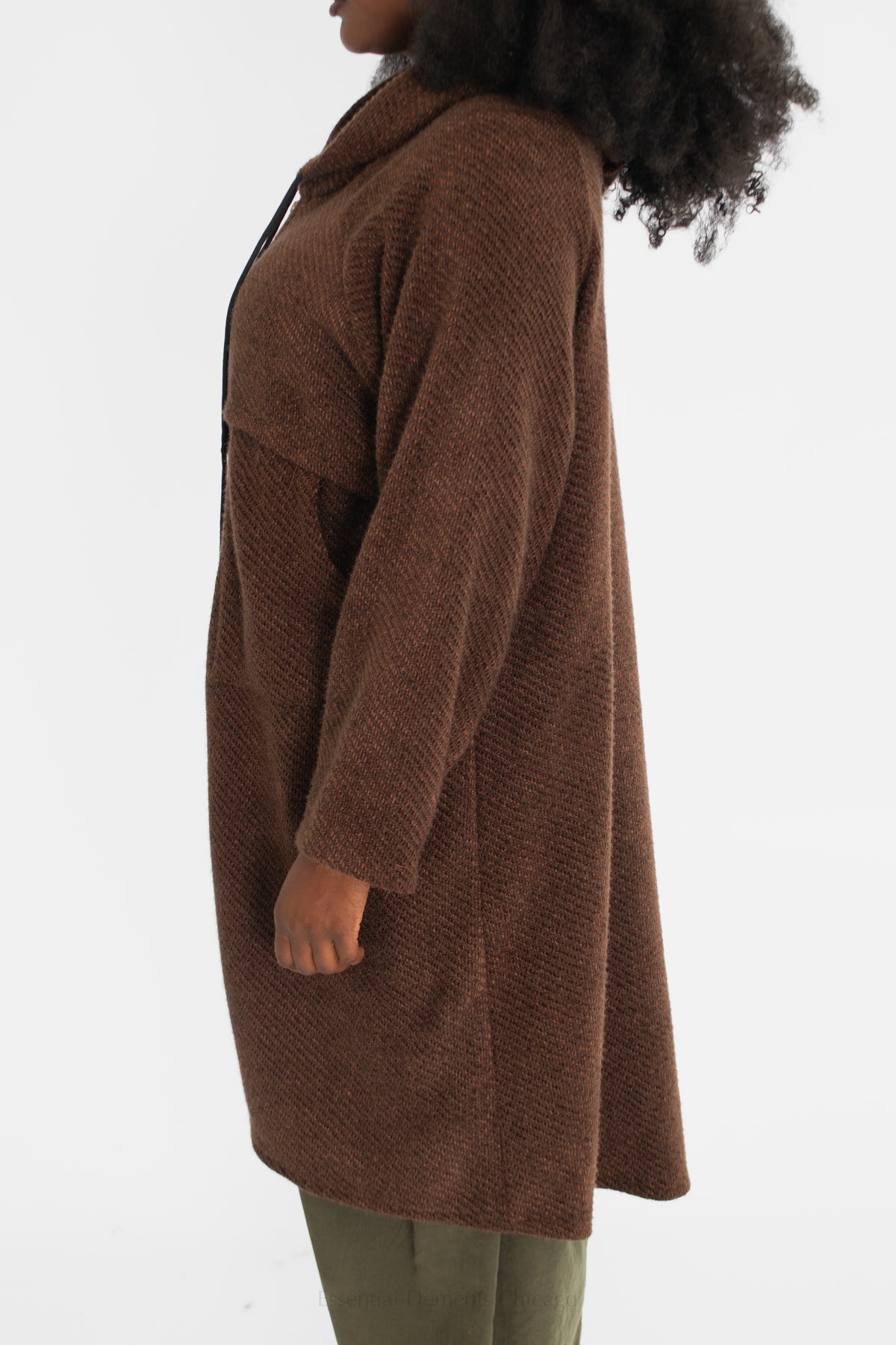 T by Transparente Hoodie Coat - Essential Elements Chicago