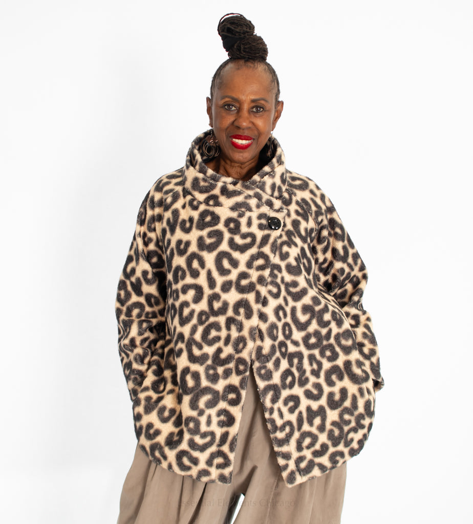 T by Transparente Leopard Jacket