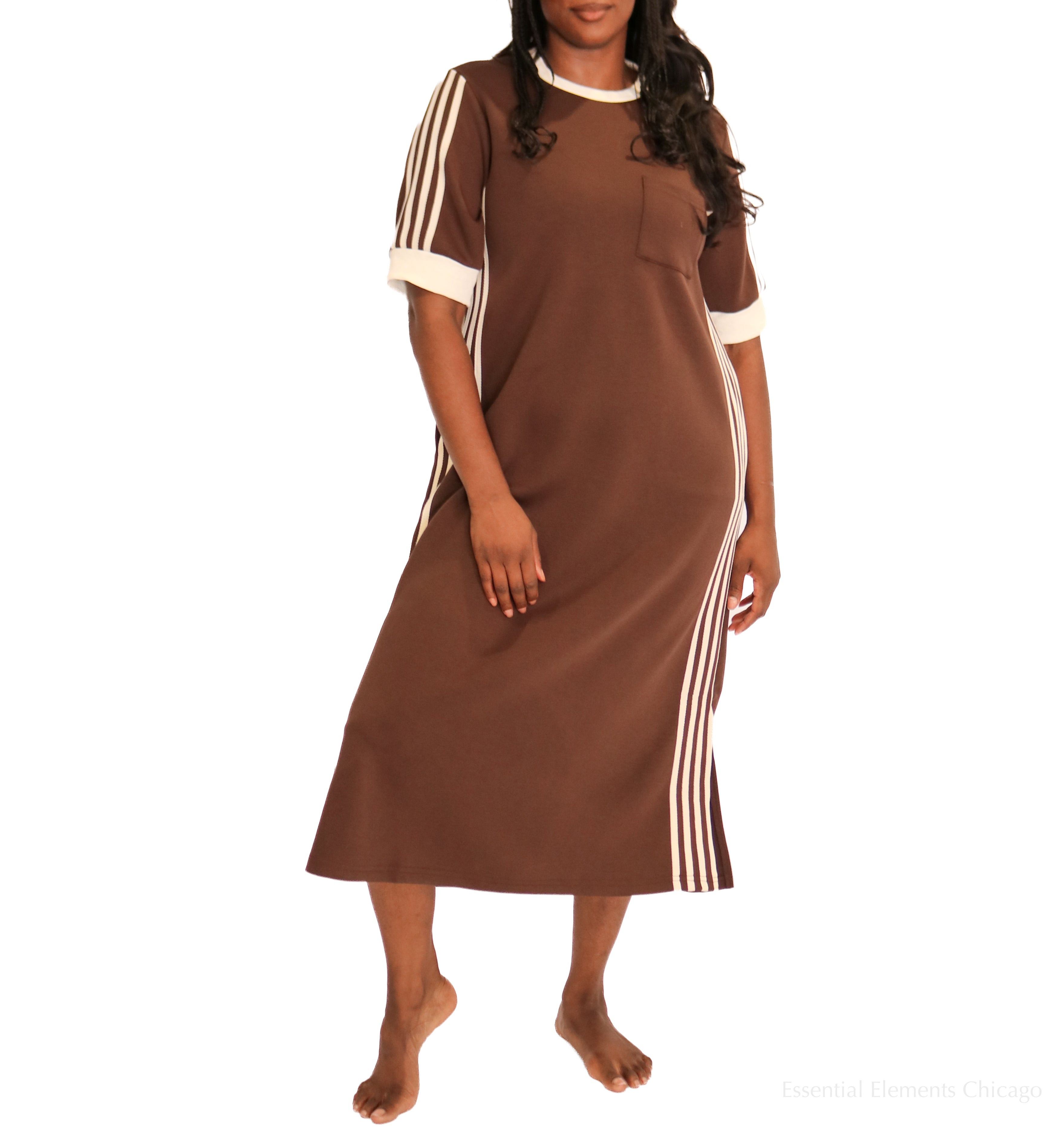 The Hip Eagle Varsity Track Dress