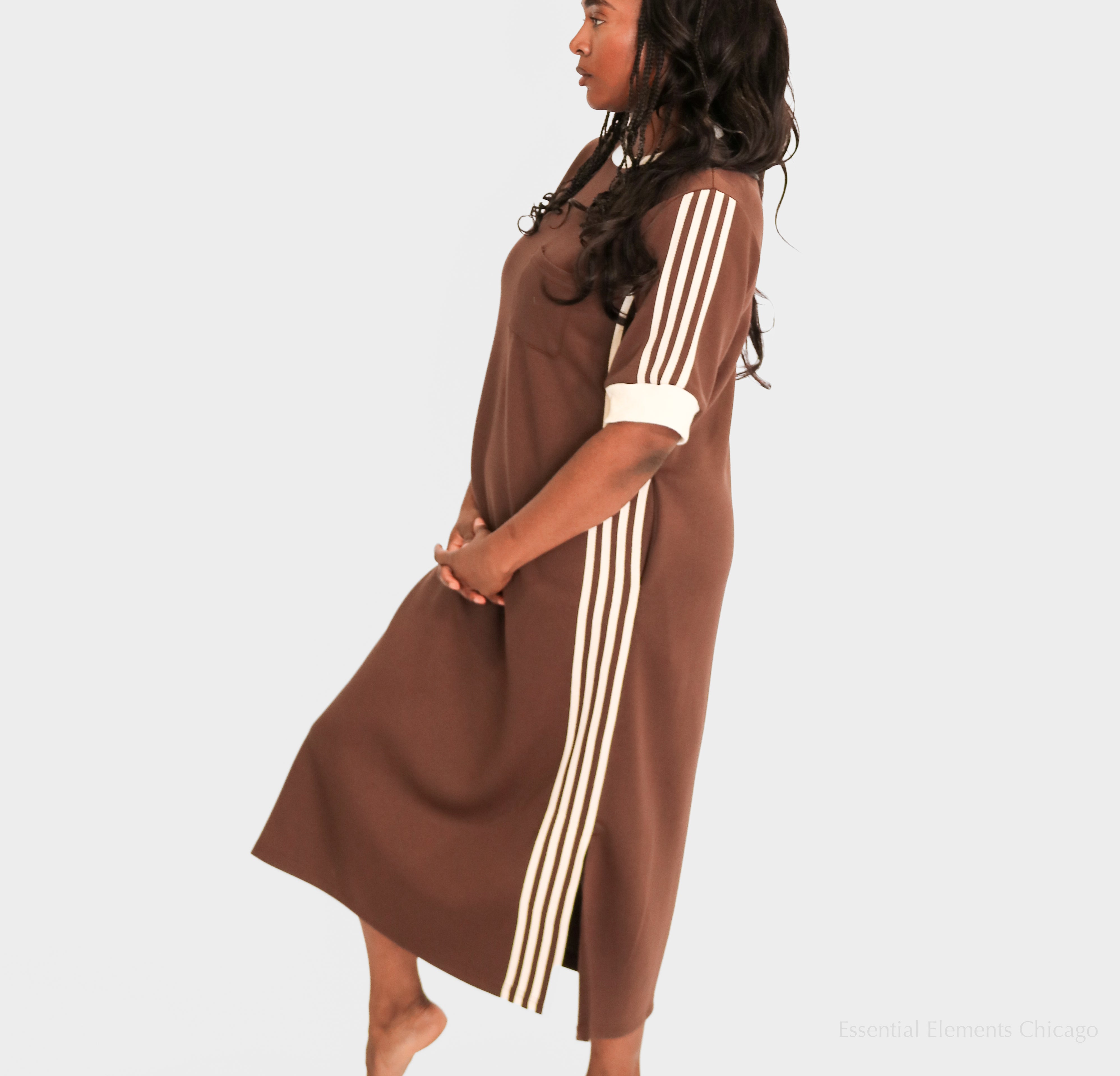 The Hip Eagle Varsity Track Dress
